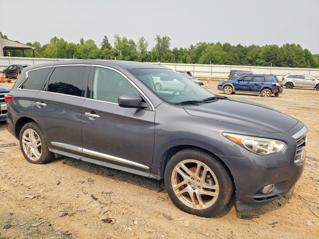 2013 Infiniti Jx35 Base Серый vin: 5N1AL0MM6DC309481
