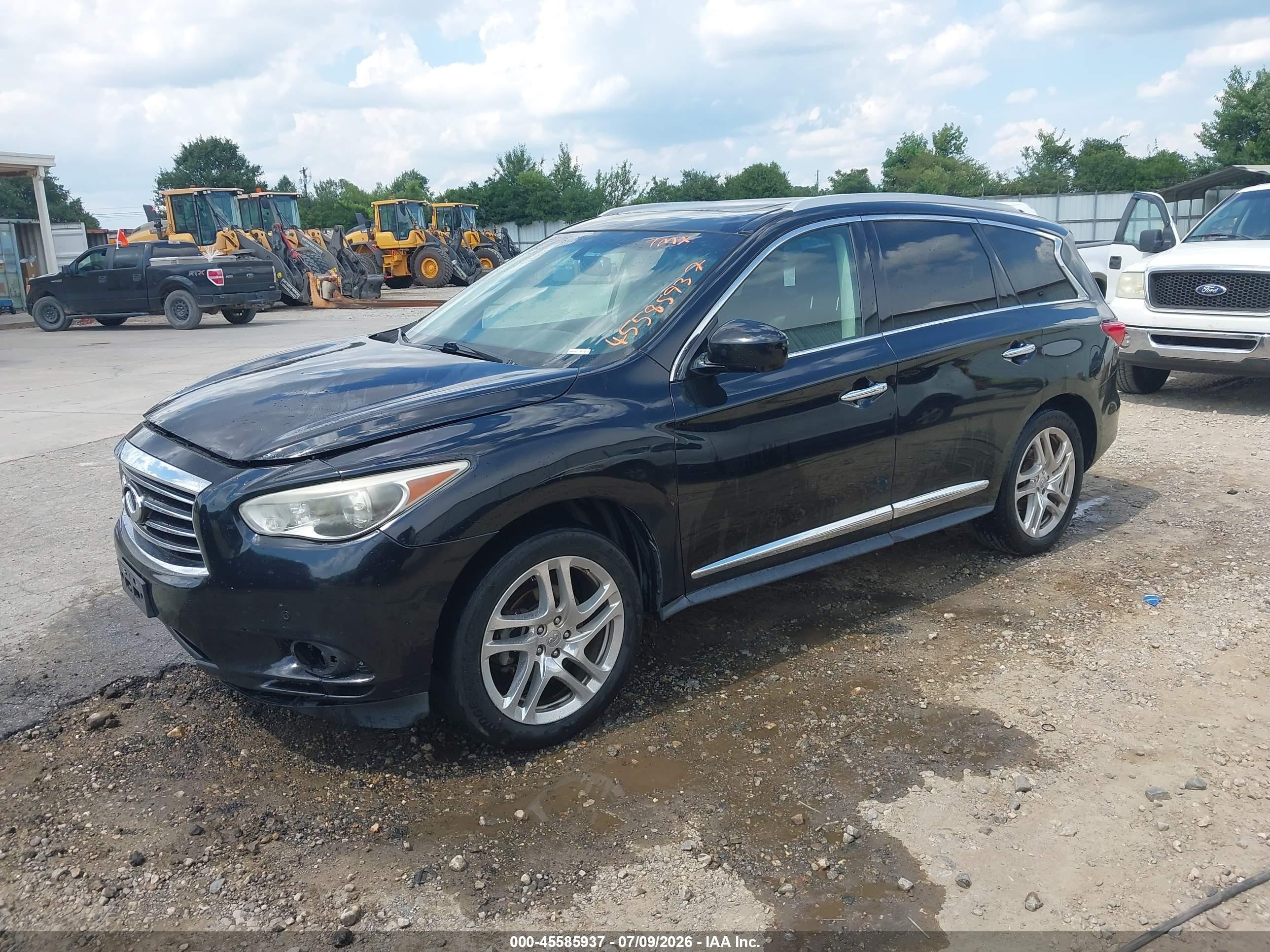 2013 Infiniti Jx35   Black vin: 5N1AL0MM6DC311585