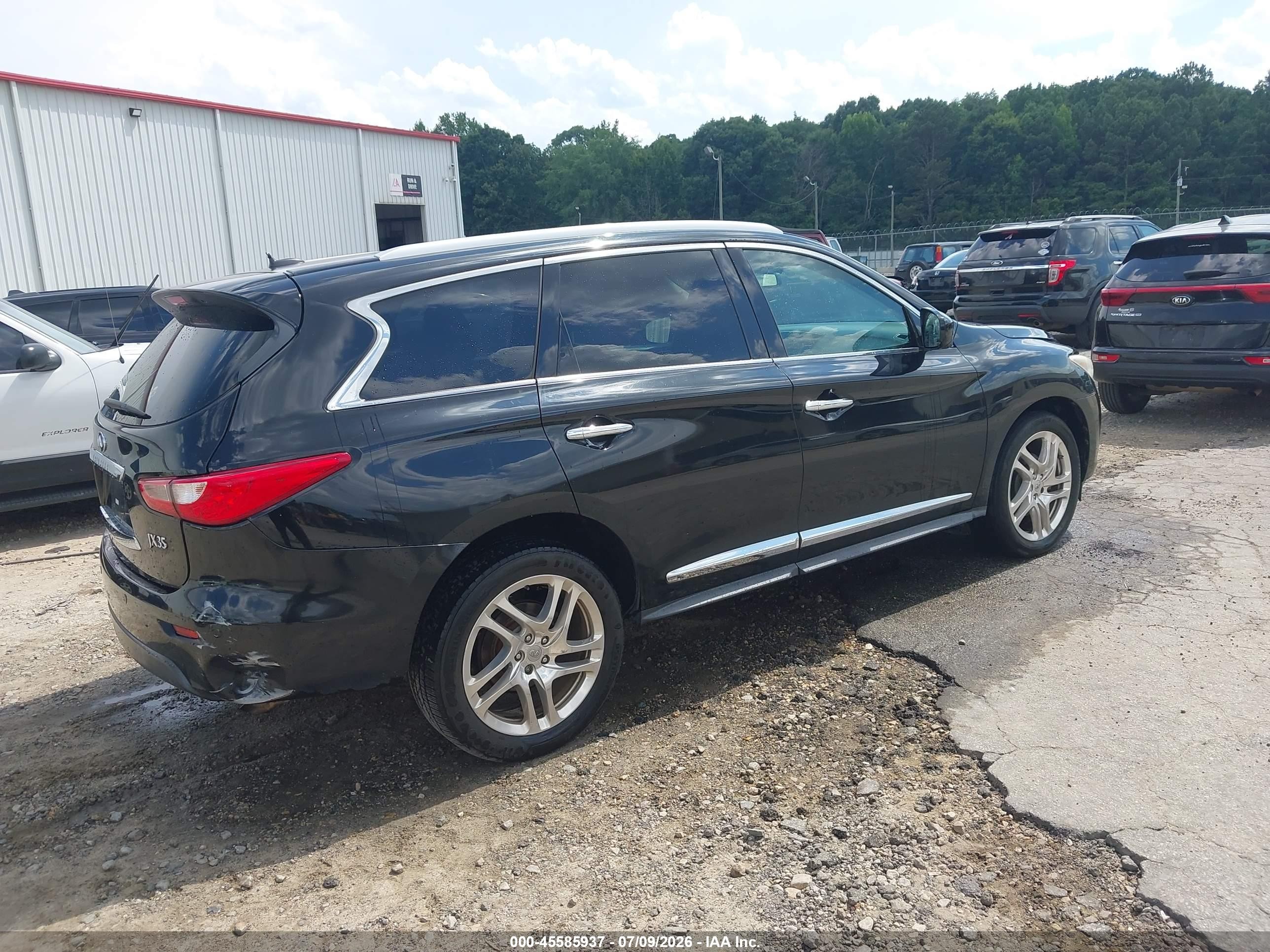 2013 Infiniti Jx35   Black vin: 5N1AL0MM6DC311585