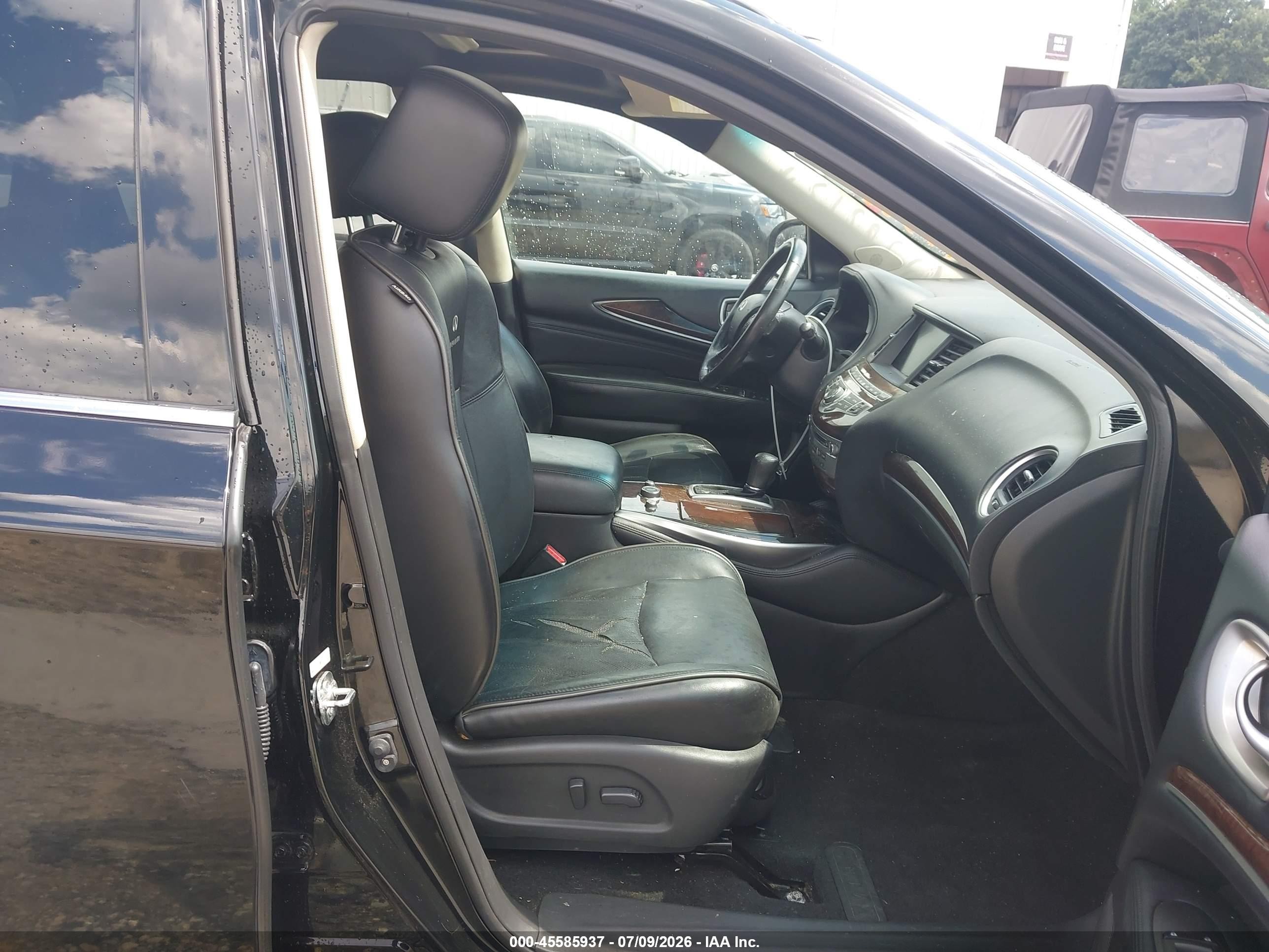 2013 Infiniti Jx35   Black vin: 5N1AL0MM6DC311585