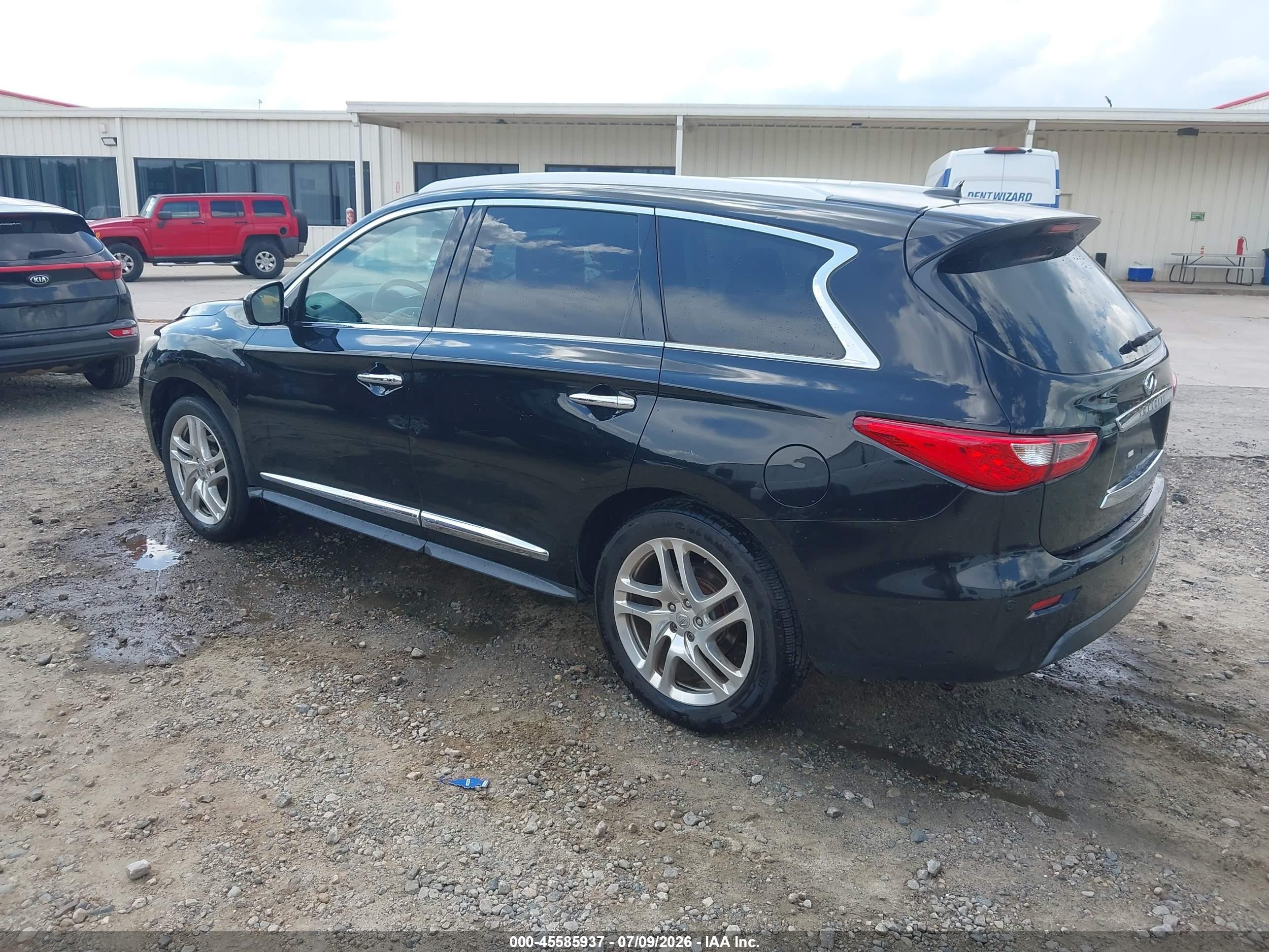 2013 Infiniti Jx35   Black vin: 5N1AL0MM6DC311585
