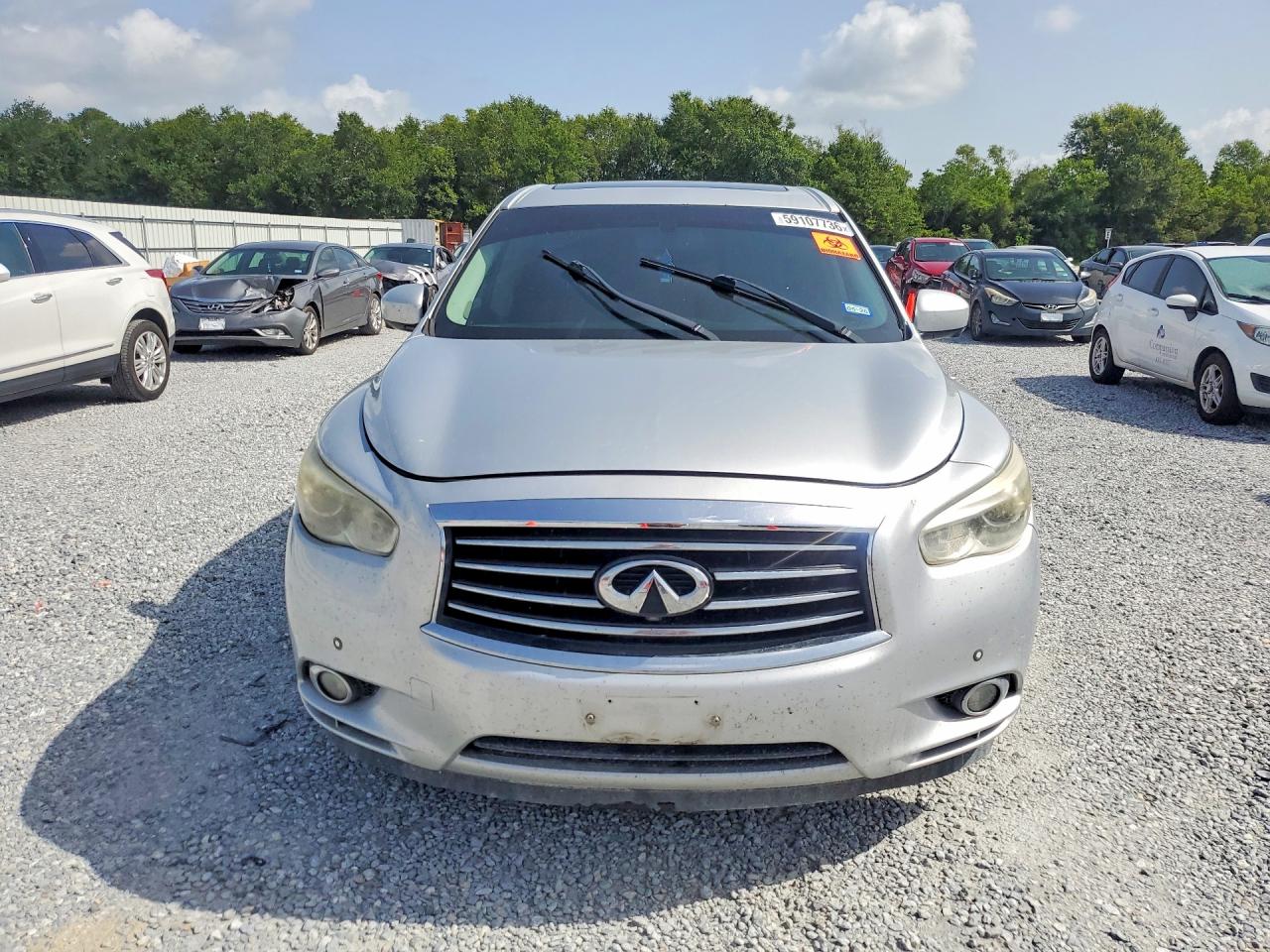 2013 Infiniti Jx35 Base Серебряный vin: 5N1AL0MM6DC312252