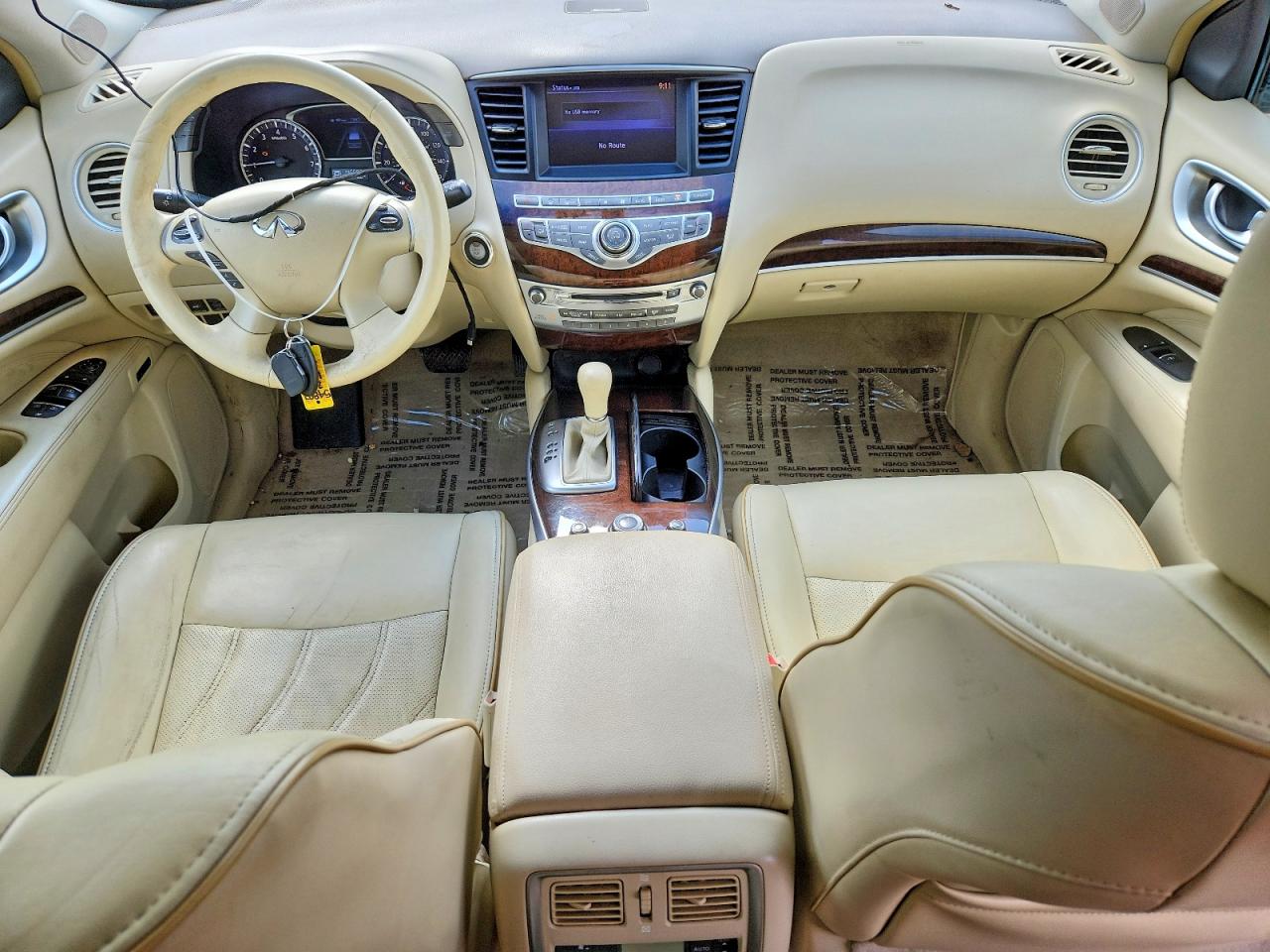 2013 Infiniti Jx35 Base White vin: 5N1AL0MM6DC320142