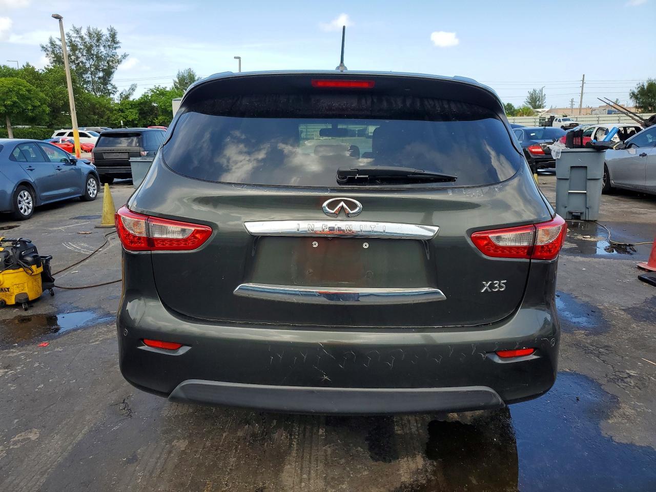 2013 Infiniti Jx35 Base Green vin: 5N1AL0MM6DC323932