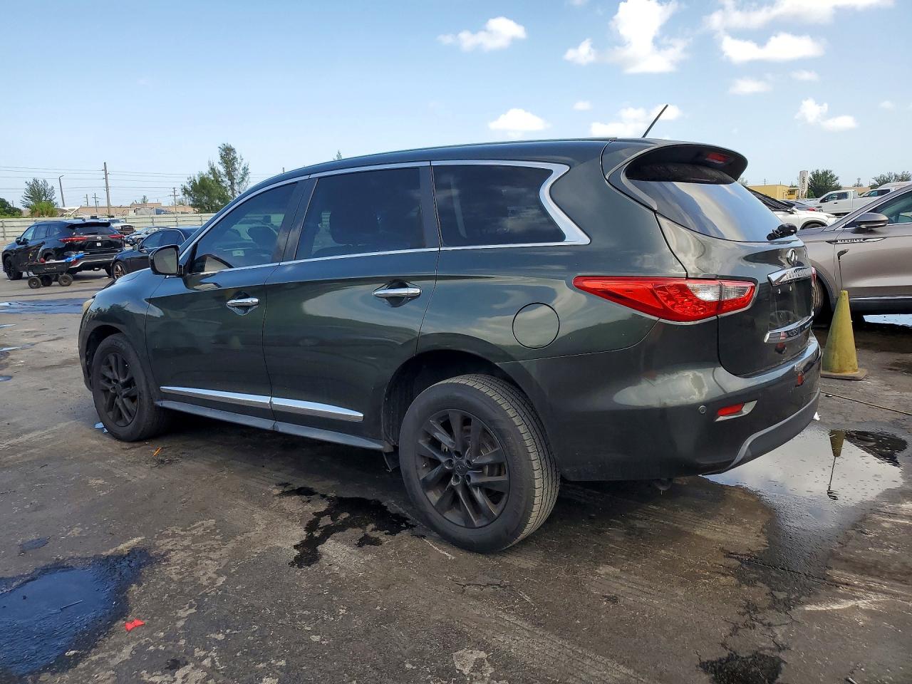2013 Infiniti Jx35 Base Green vin: 5N1AL0MM6DC323932