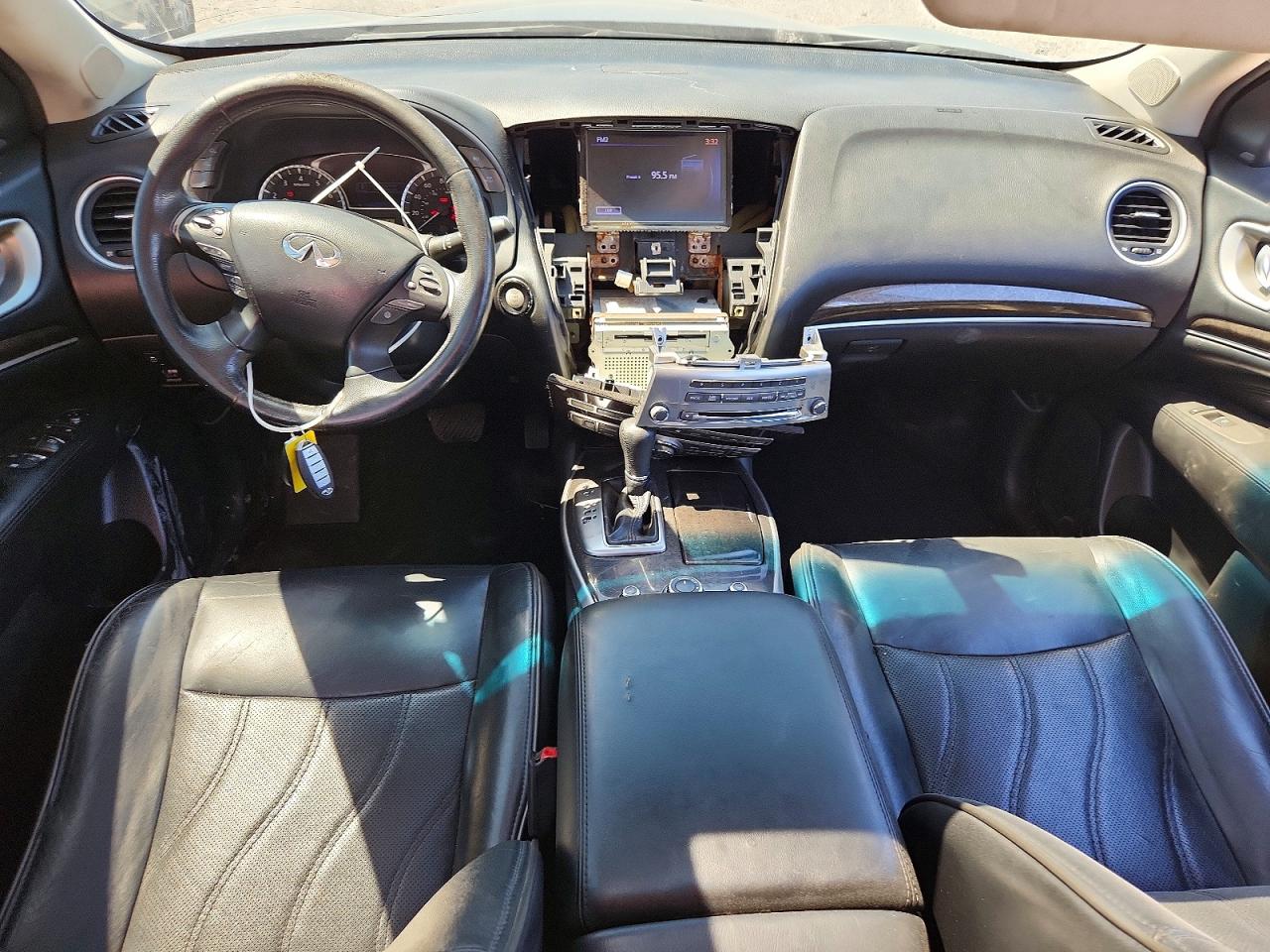 2013 Infiniti Jx35 Base Teal vin: 5N1AL0MM6DC324191