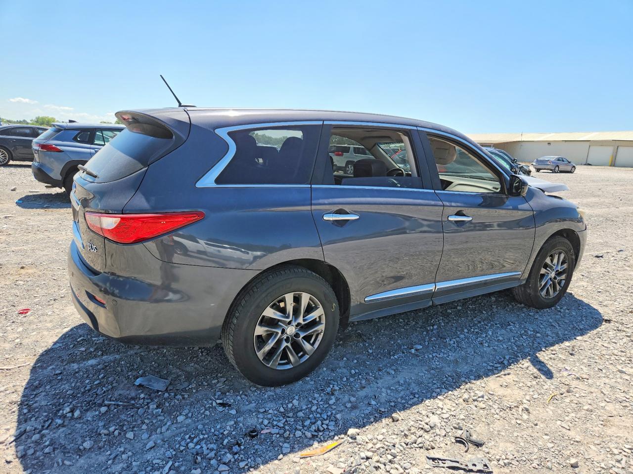 2013 Infiniti Jx35 Base Teal vin: 5N1AL0MM6DC324191