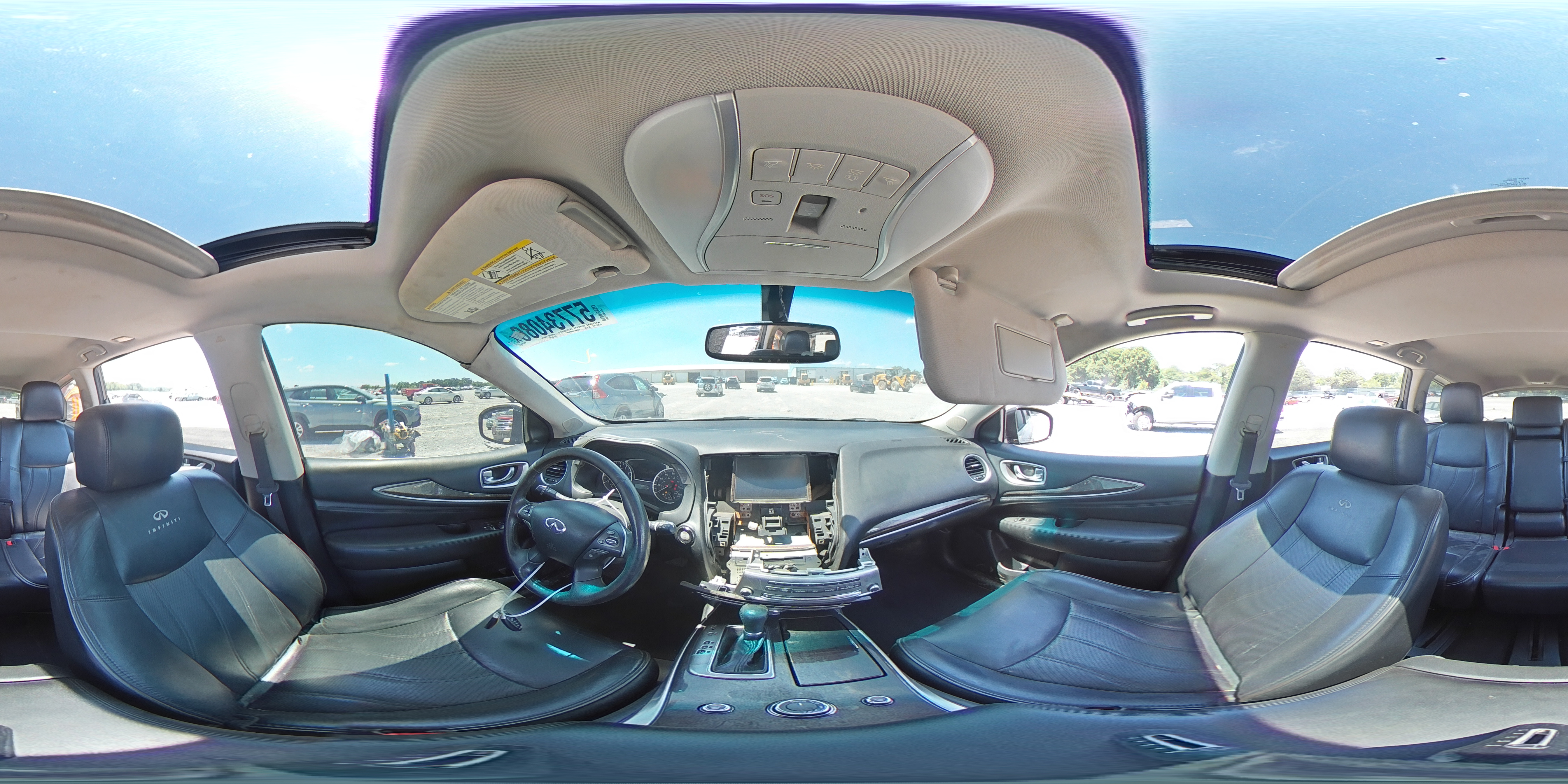 2013 Infiniti Jx35 Base Teal vin: 5N1AL0MM6DC324191