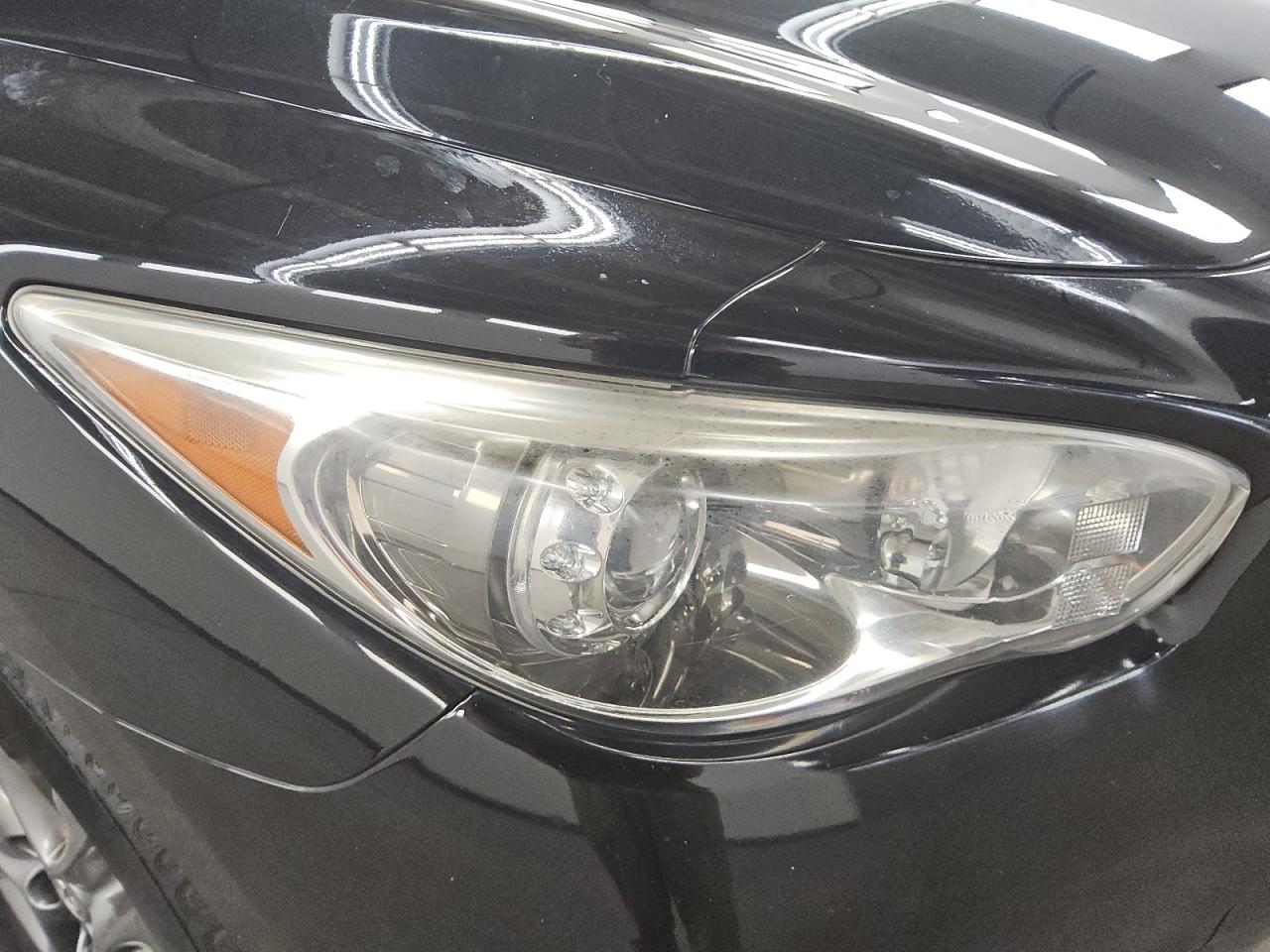 2013 Infiniti Jx35 Base Black vin: 5N1AL0MM6DC327317 Damage: Right Head Lamp, Faded, Repair Required