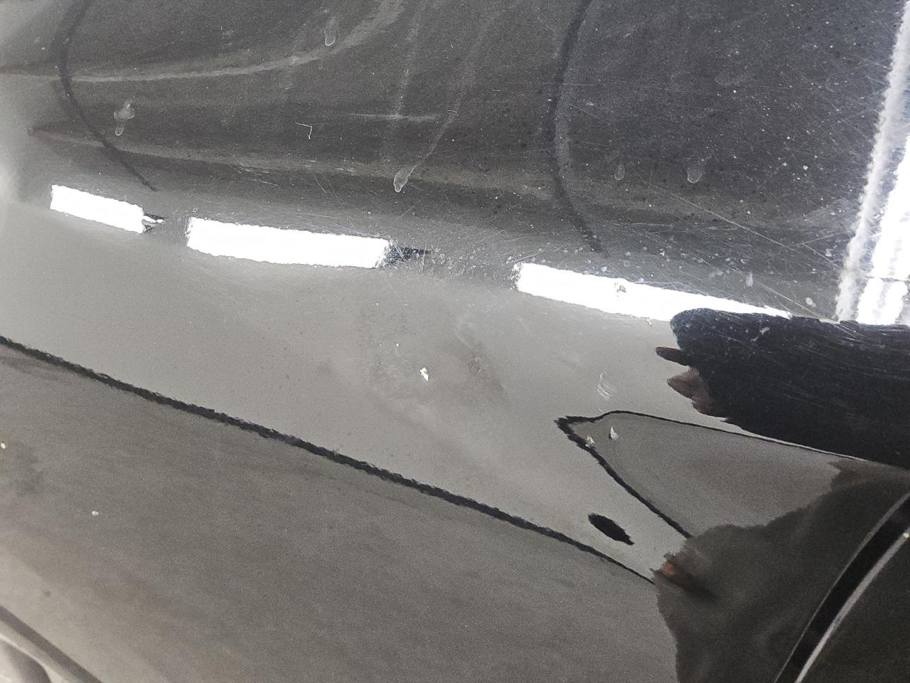 2013 Infiniti Jx35 Base Black vin: 5N1AL0MM6DC327317 Damage: Left Front Fender, Dent(S) W/No Paint Dmg, 1 To 2 Inches