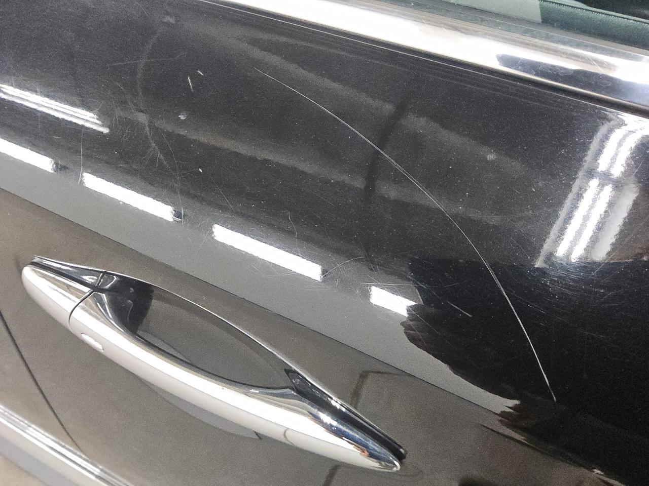 2013 Infiniti Jx35 Base Black vin: 5N1AL0MM6DC327317 Damage: Right Front Door, Heavy Scratch, 8 To 9 Inches