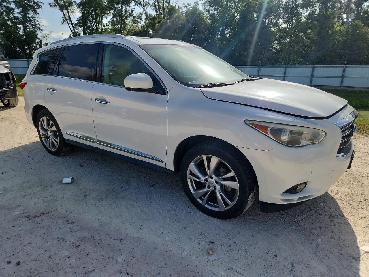 2013 Infiniti Jx35 Base White vin: 5N1AL0MM6DC337961