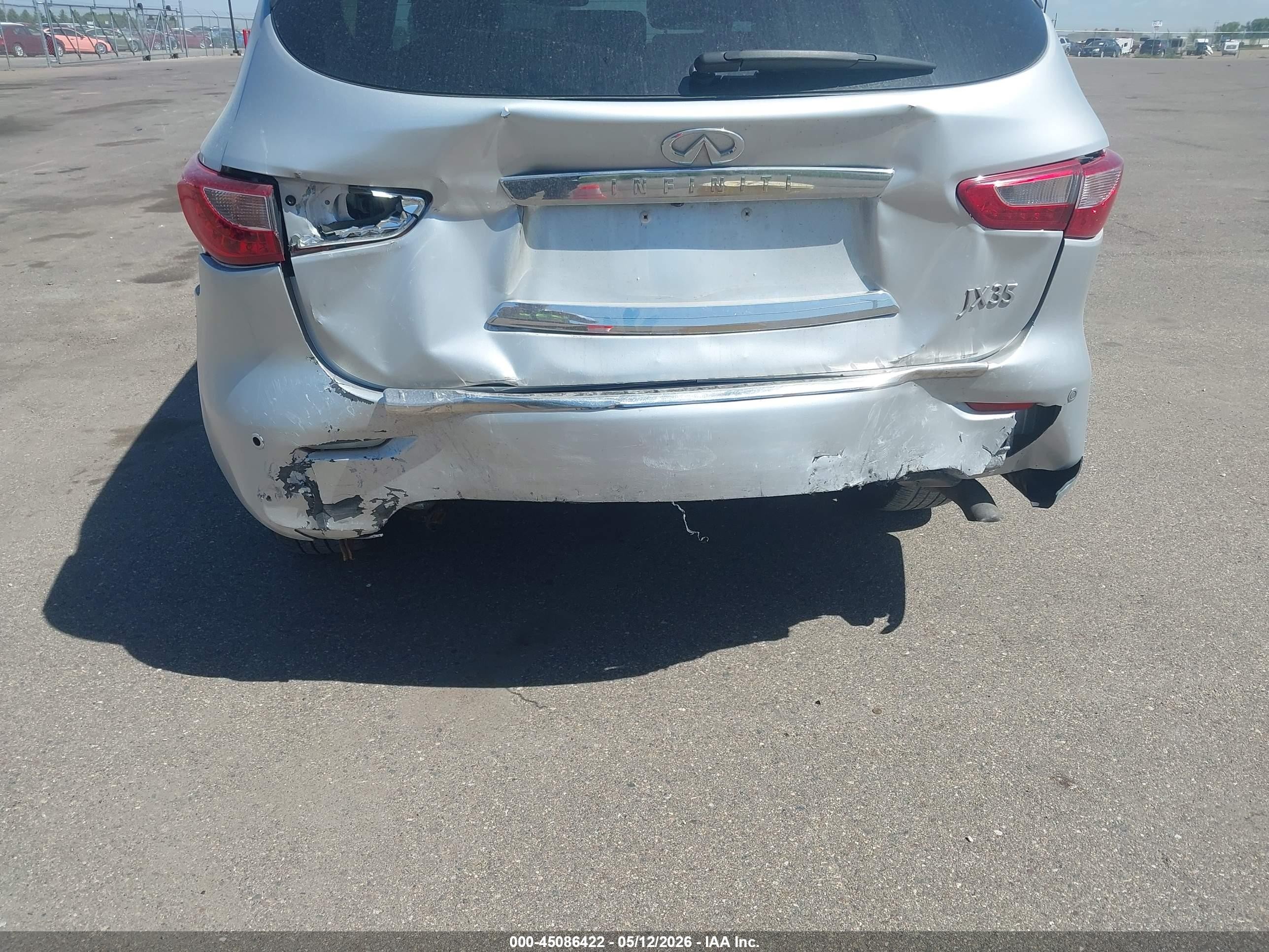 2013 Infiniti Jx35   Silver vin: 5N1AL0MM6DC351441