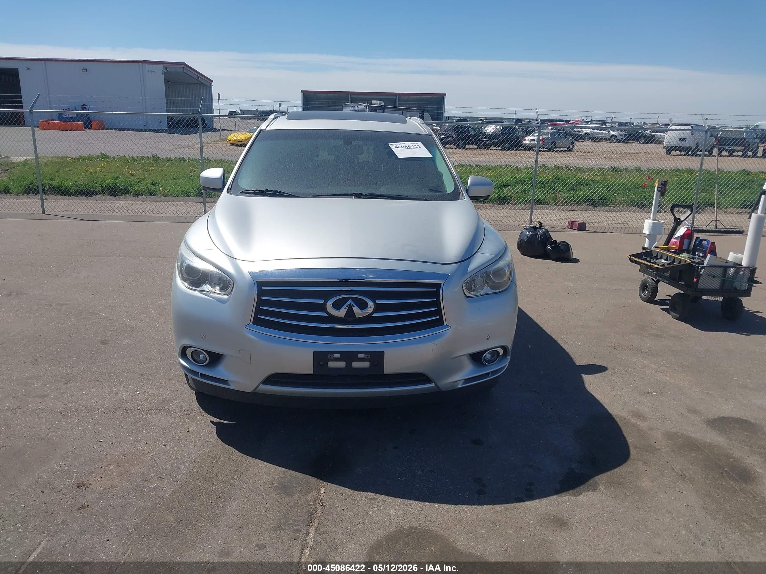 2013 Infiniti Jx35   Silver vin: 5N1AL0MM6DC351441