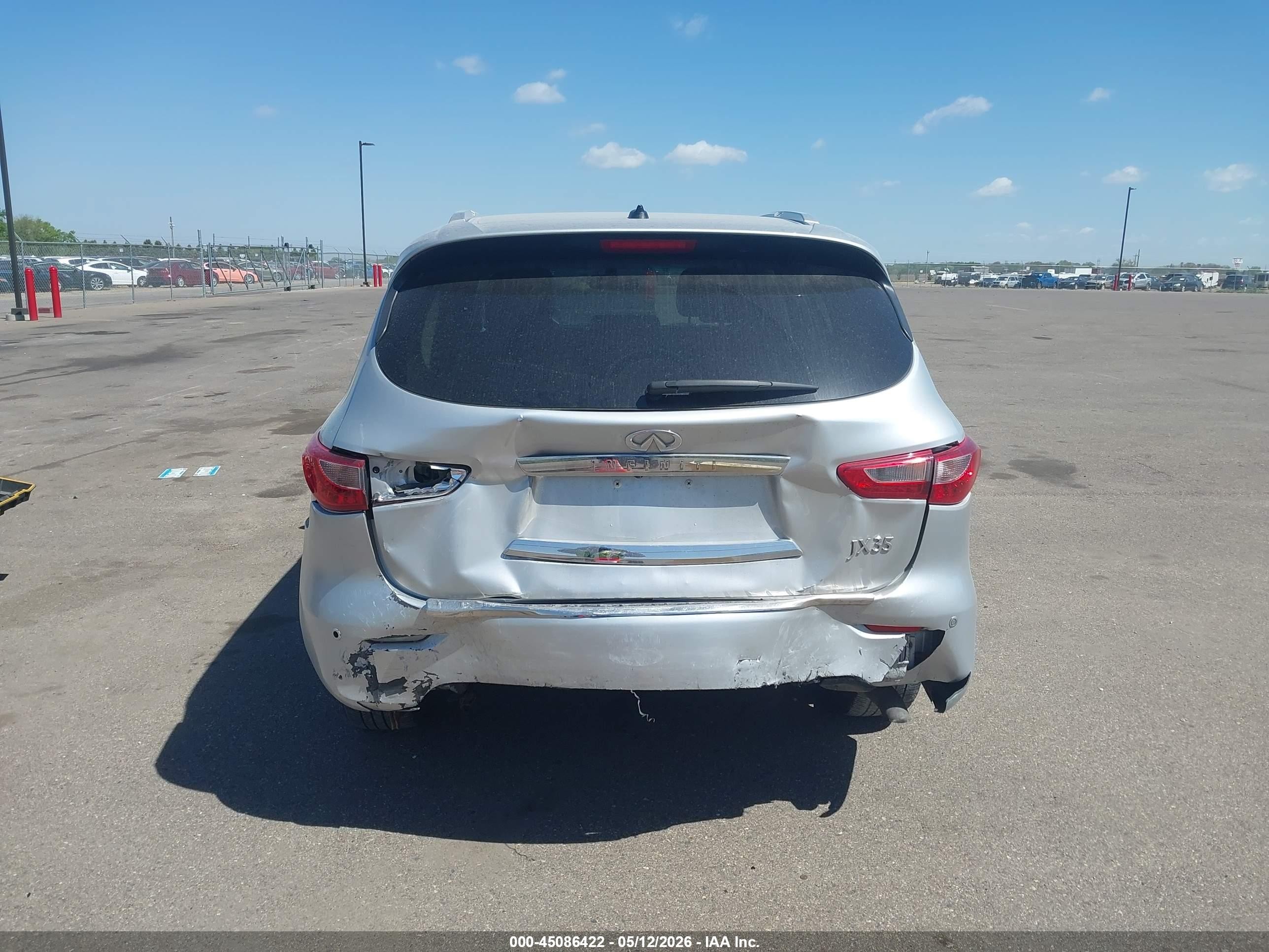 2013 Infiniti Jx35   Silver vin: 5N1AL0MM6DC351441