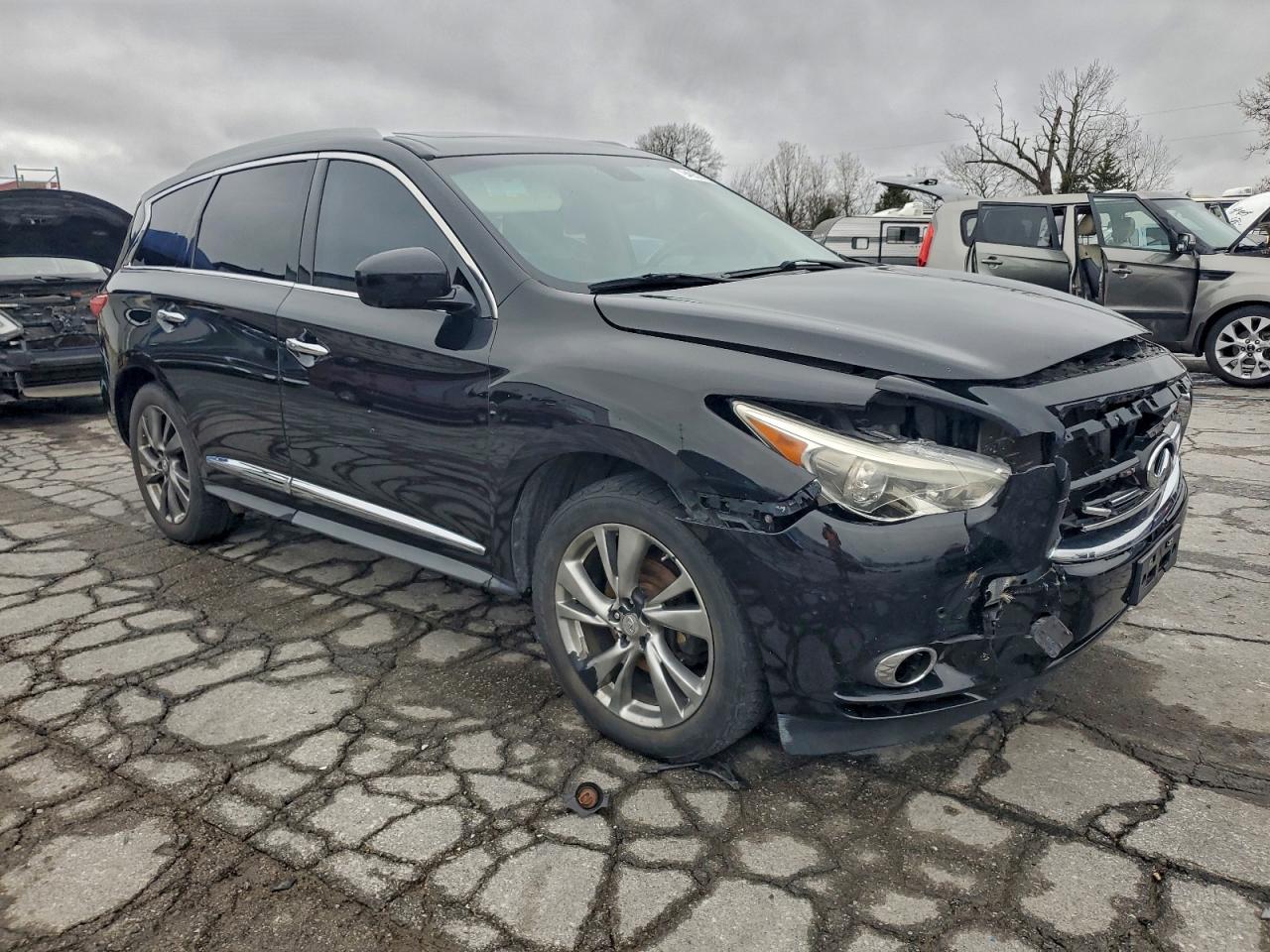 2013 Infiniti Jx35 Black vin: 5N1AL0MM6DC353156