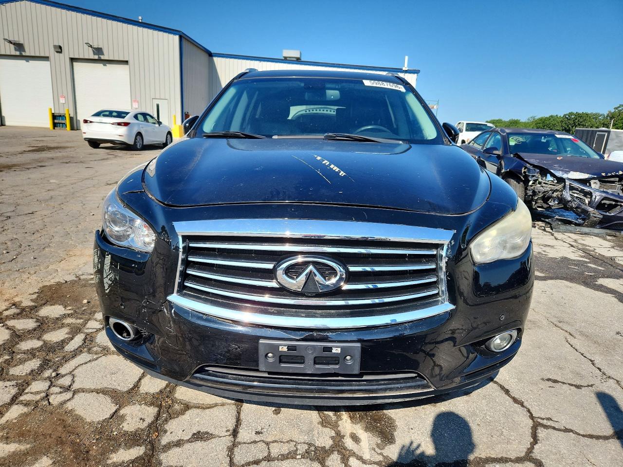 2013 Infiniti Jx35 Base Black vin: 5N1AL0MM6DC353156
