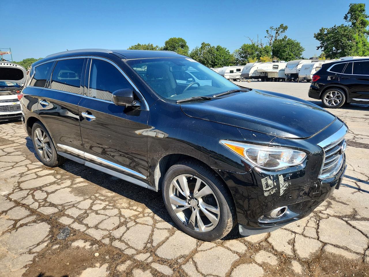 2013 Infiniti Jx35 Base Black vin: 5N1AL0MM6DC353156