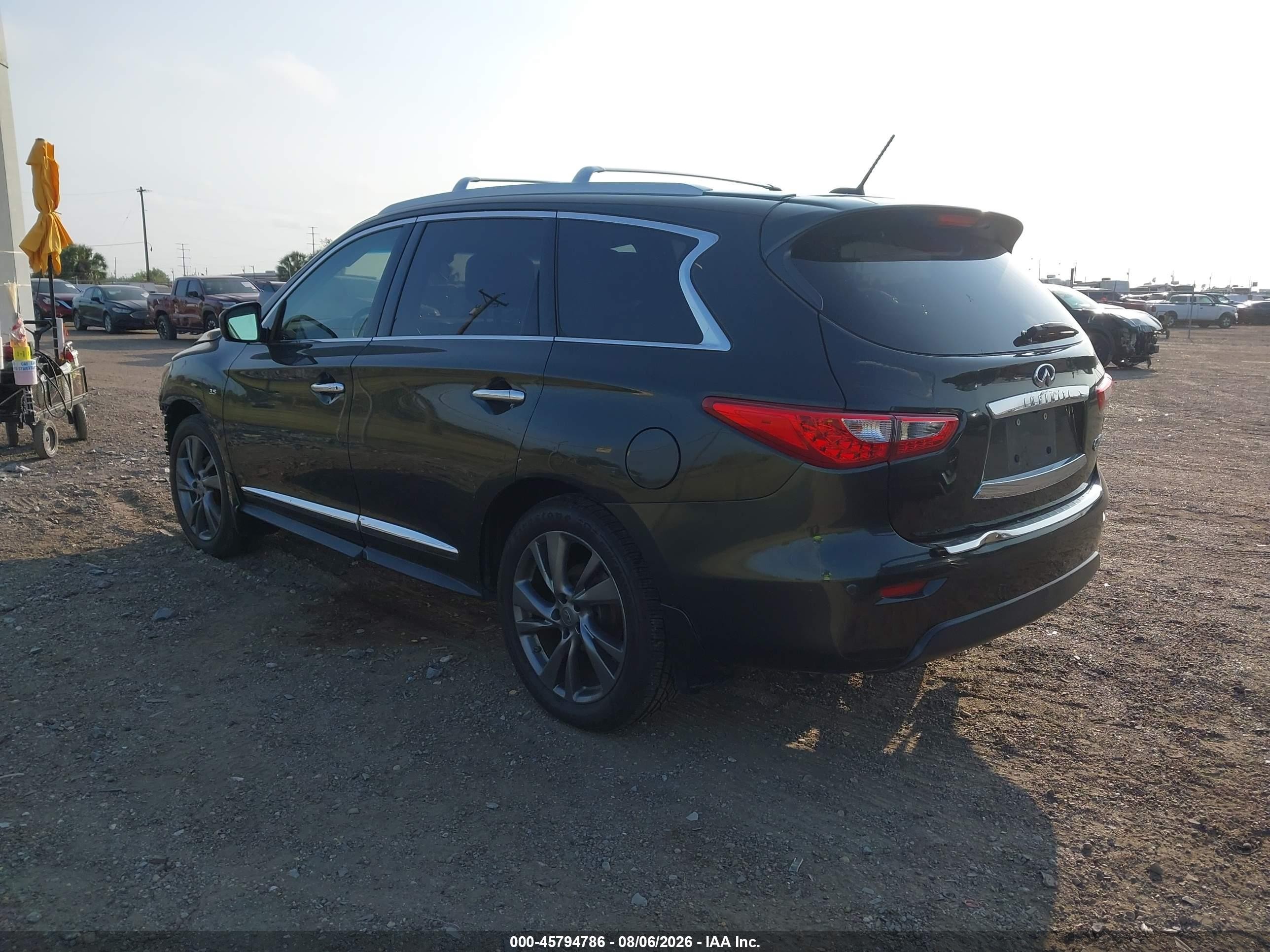 2014 Infiniti Qx60   Серый vin: 5N1AL0MM6EC500044