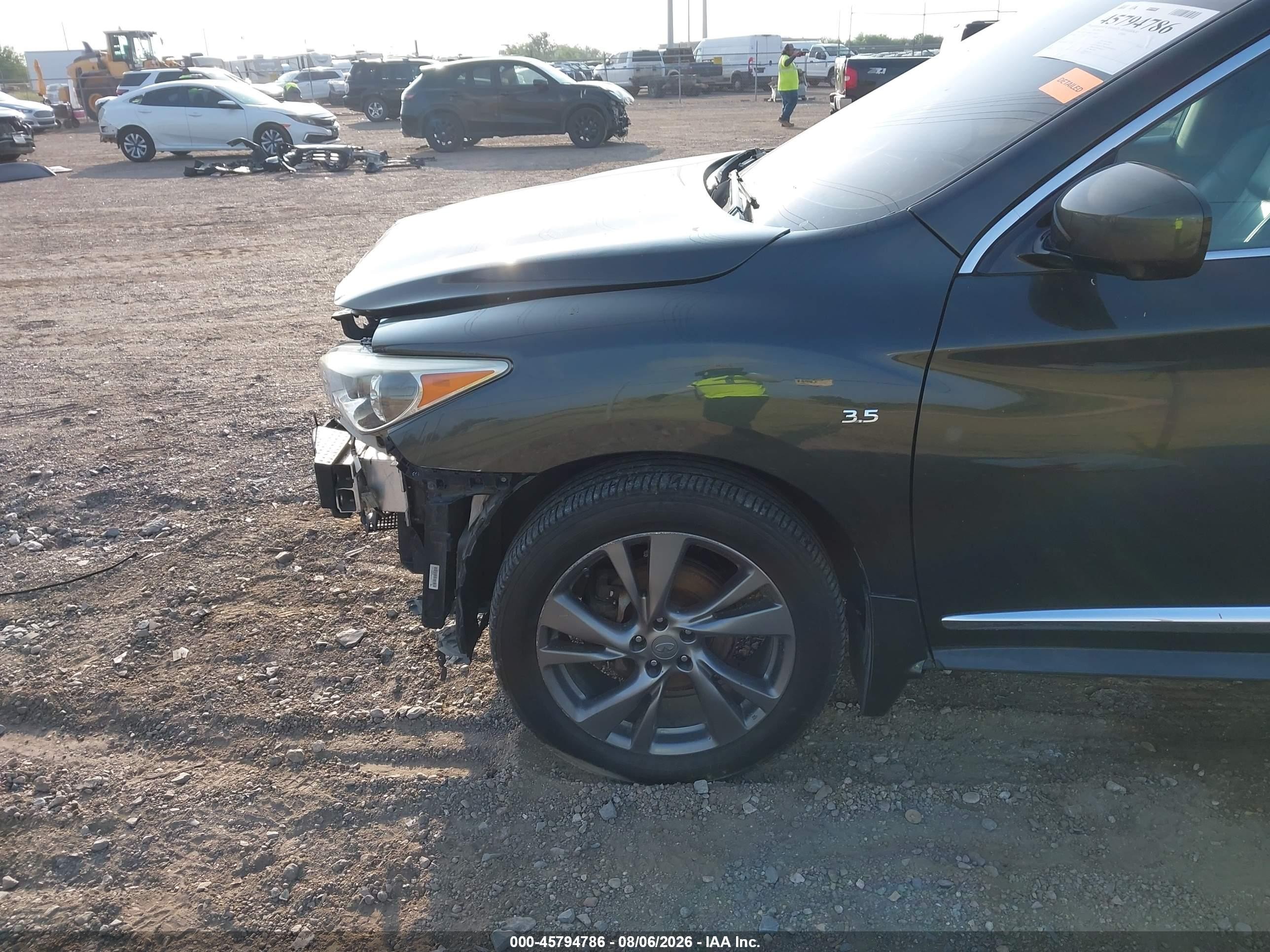 2014 Infiniti Qx60   Серый vin: 5N1AL0MM6EC500044