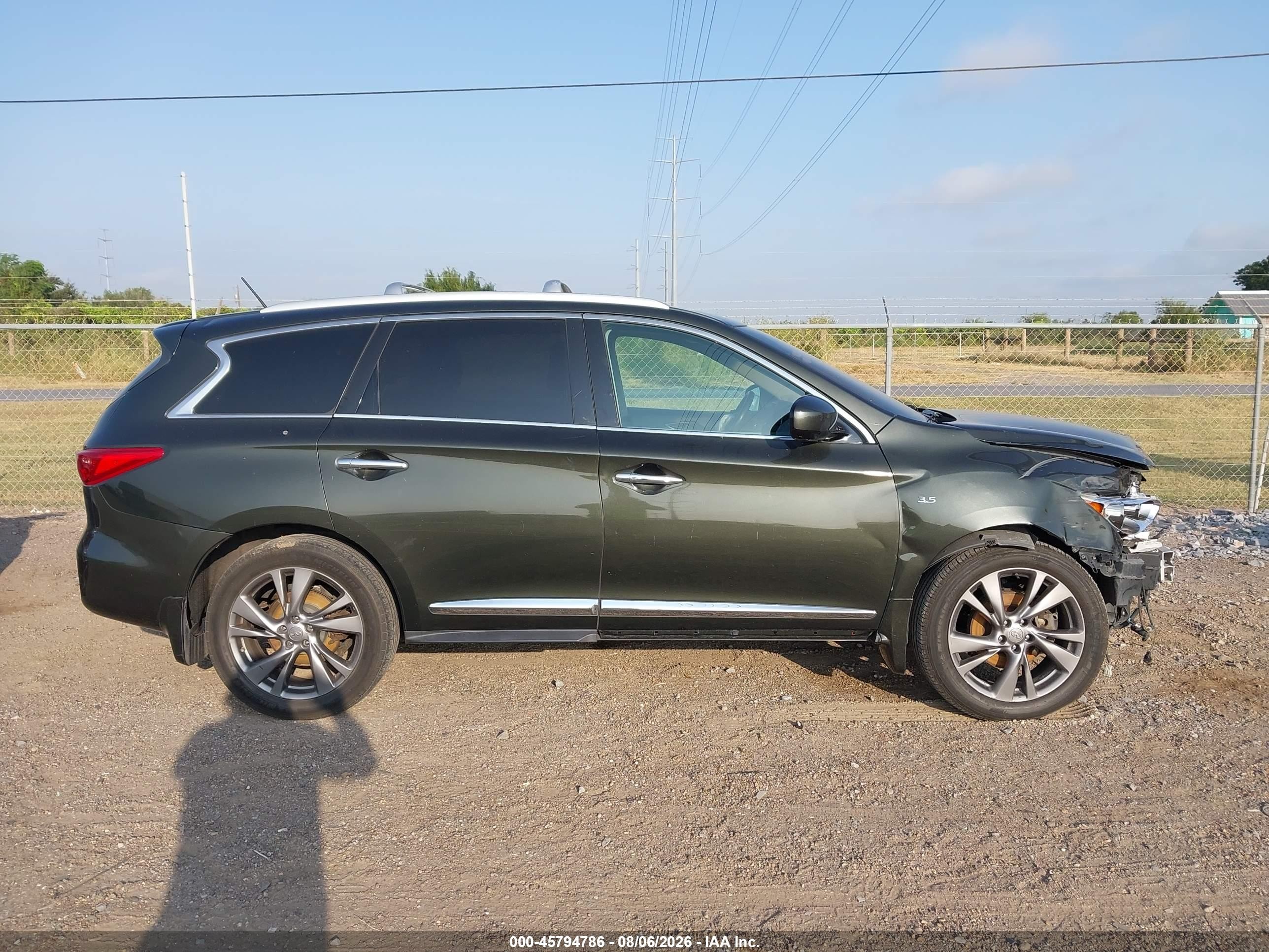 2014 Infiniti Qx60   Серый vin: 5N1AL0MM6EC500044