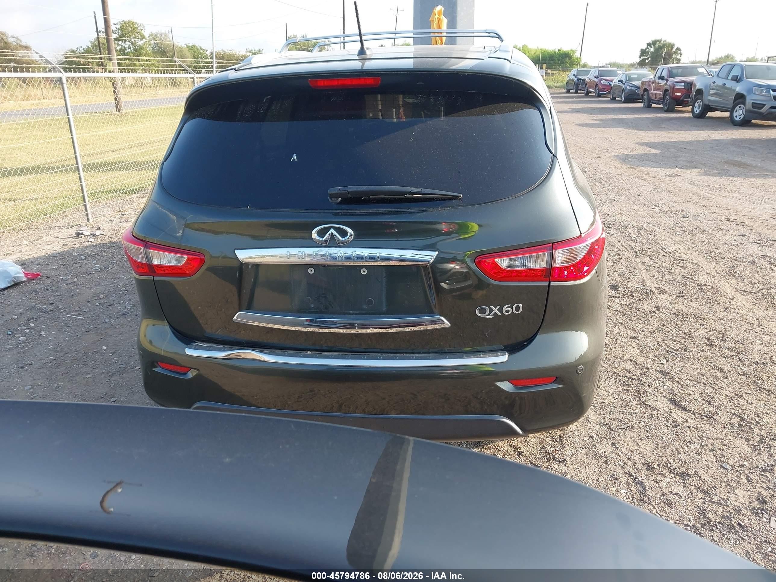 2014 Infiniti Qx60   Серый vin: 5N1AL0MM6EC500044