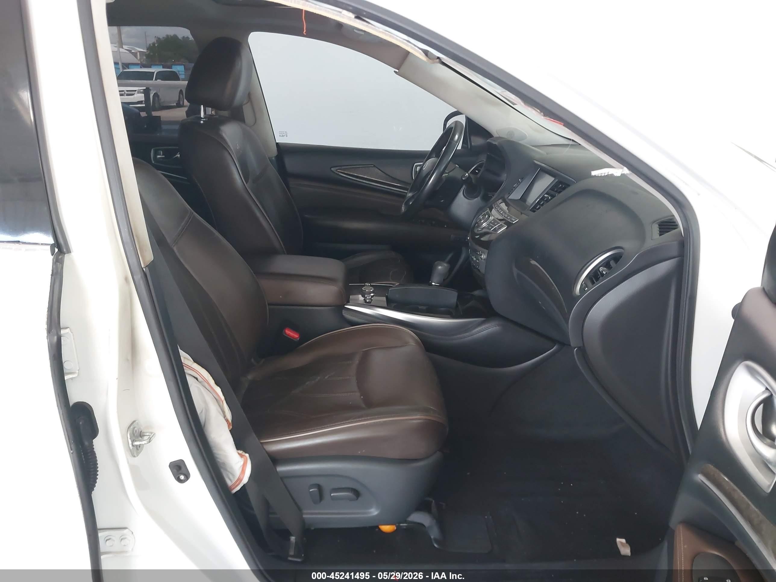 2014 Infiniti Qx60   White vin: 5N1AL0MM6EC506944
