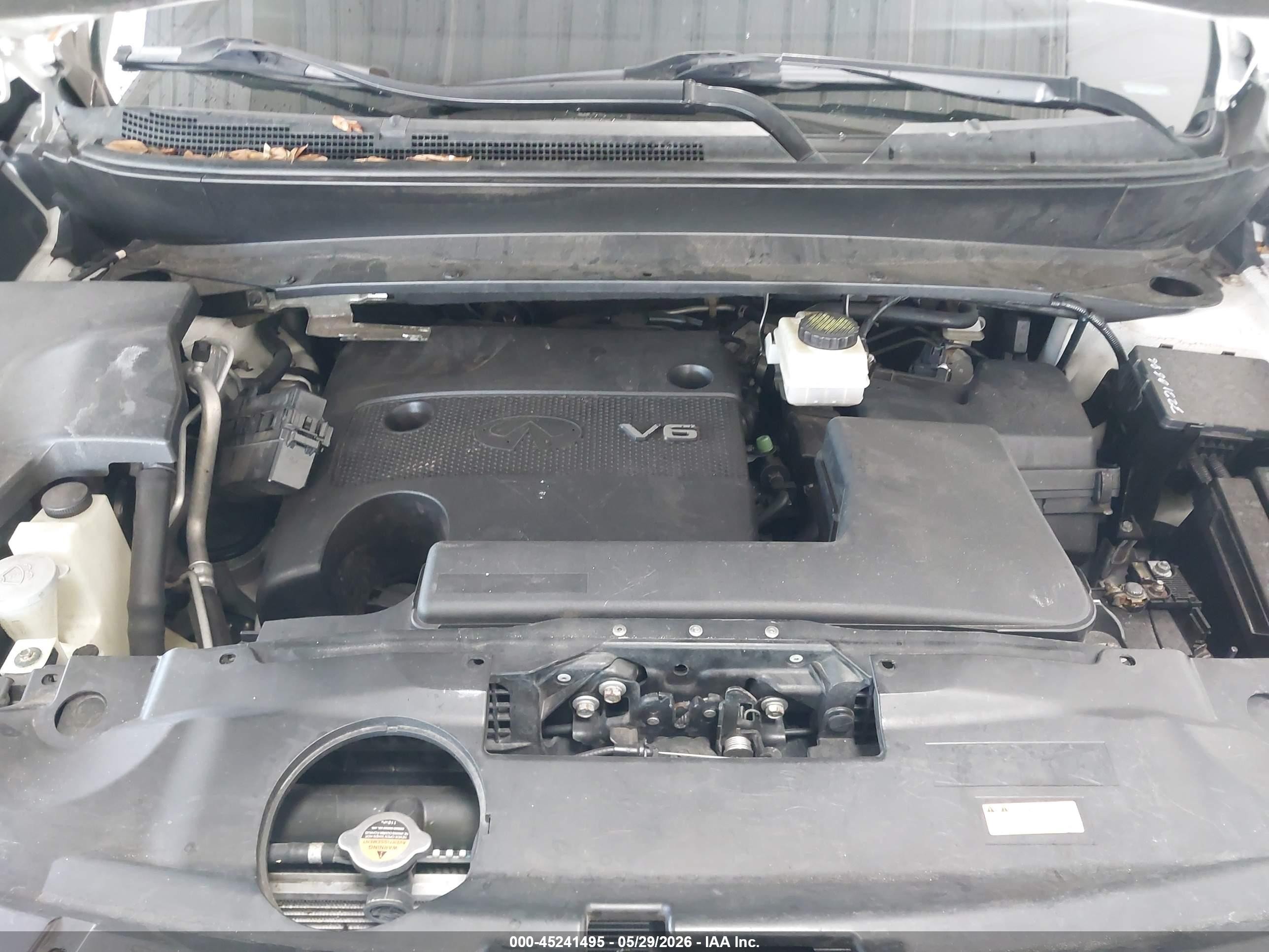 2014 Infiniti Qx60   White vin: 5N1AL0MM6EC506944