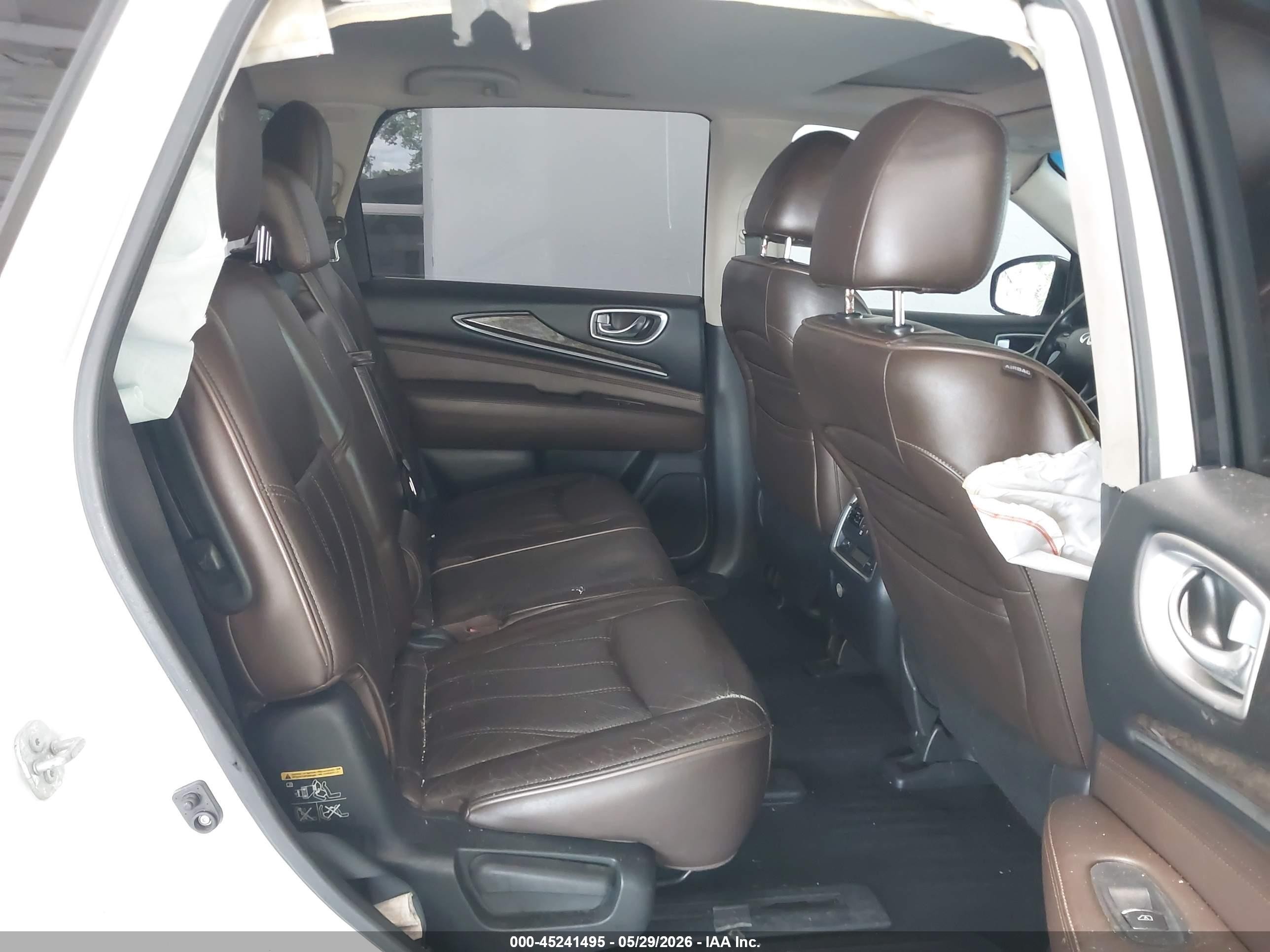 2014 Infiniti Qx60   White vin: 5N1AL0MM6EC506944