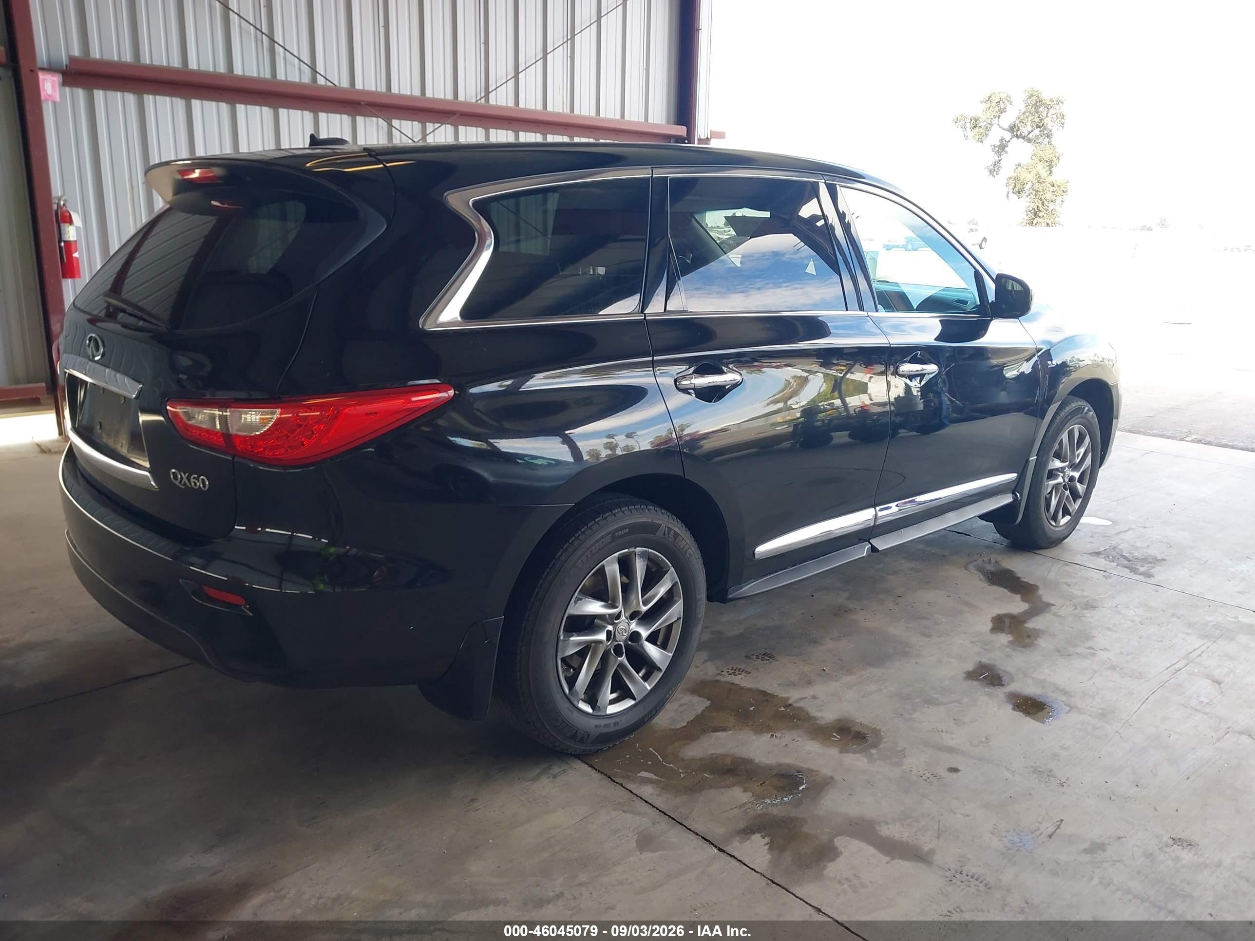 2014 Infiniti Qx60   Черный vin: 5N1AL0MM6EC515983