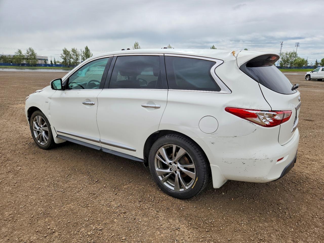 2014 Infiniti Qx60 Base White vin: 5N1AL0MM6EC518043
