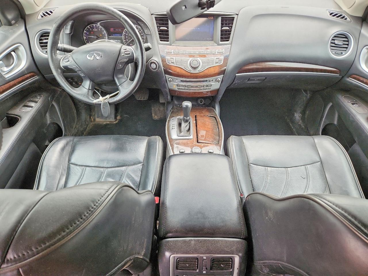 2014 Infiniti Qx60 Base White vin: 5N1AL0MM6EC518043