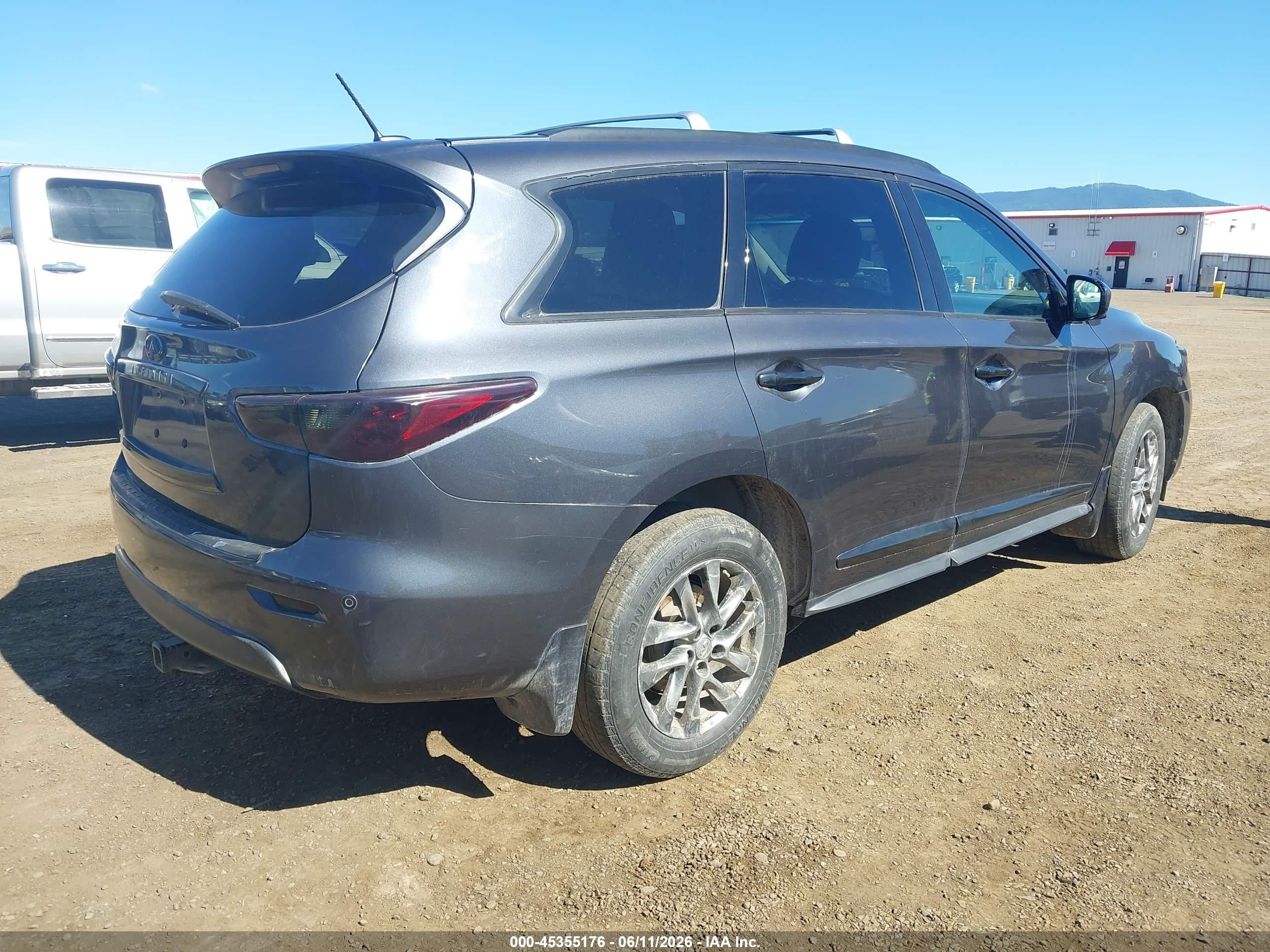 2014 Infiniti Qx60   Серый vin: 5N1AL0MM6EC520620