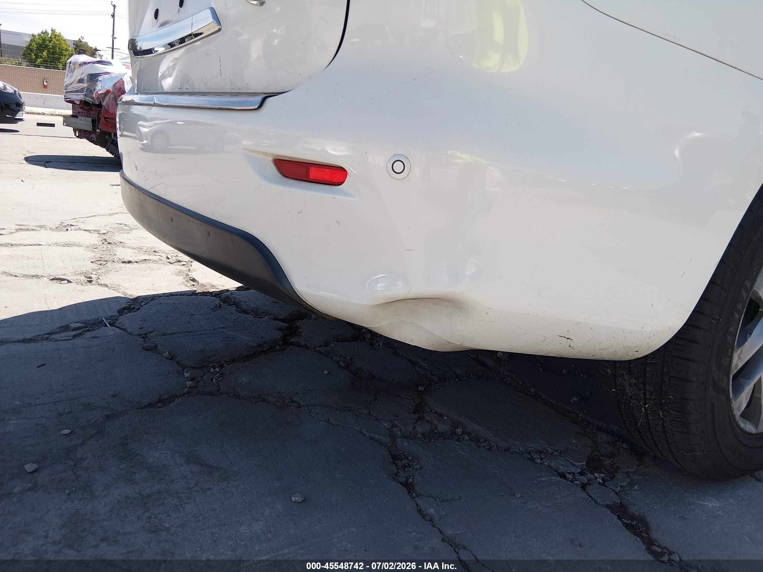 2014 Infiniti Qx60   White vin: 5N1AL0MM6EC520942
