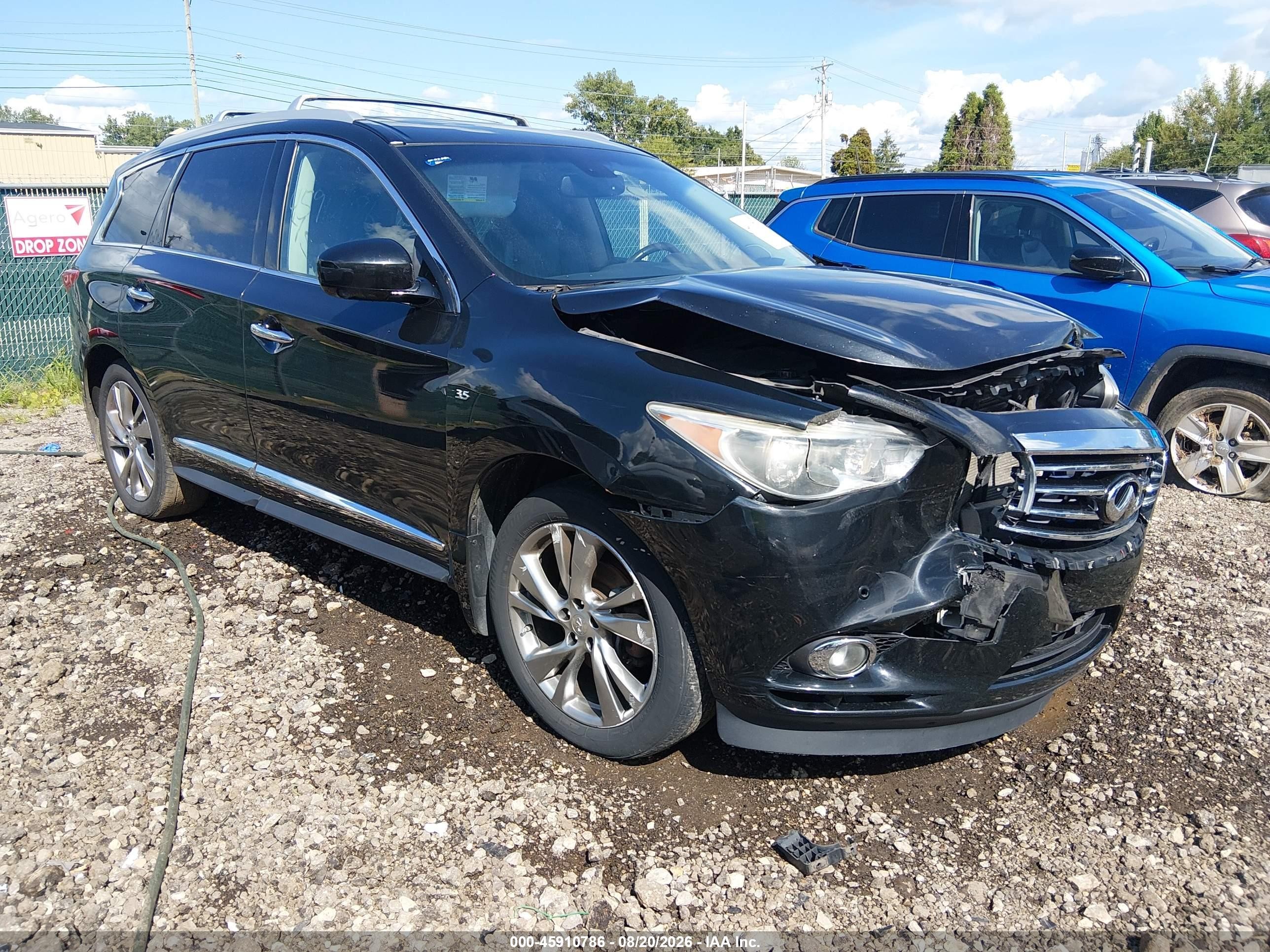 2014 Infiniti Qx60   Черный vin: 5N1AL0MM6EC524022