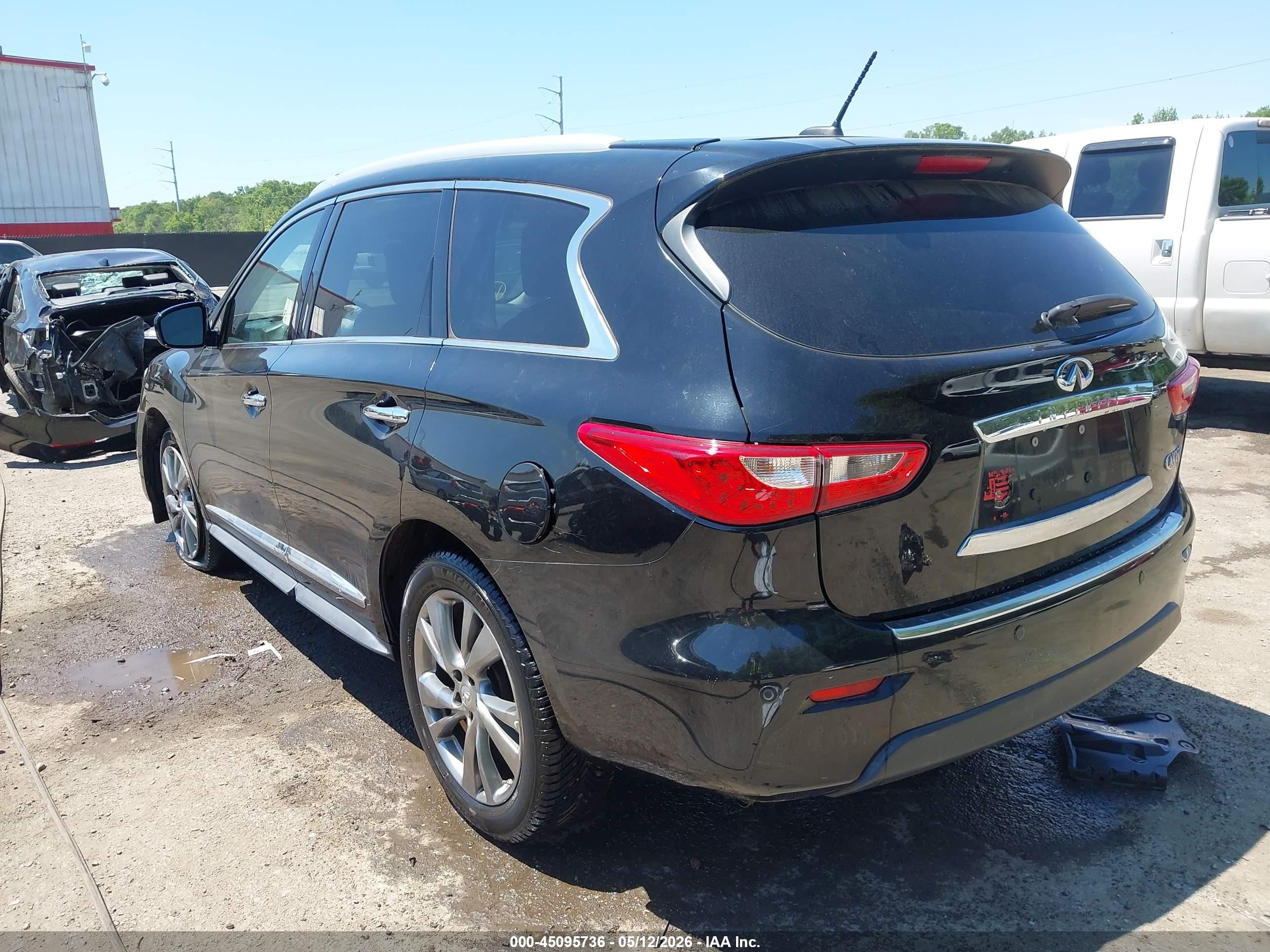 2014 Infiniti Qx60 Black vin: 5N1AL0MM6EC526479