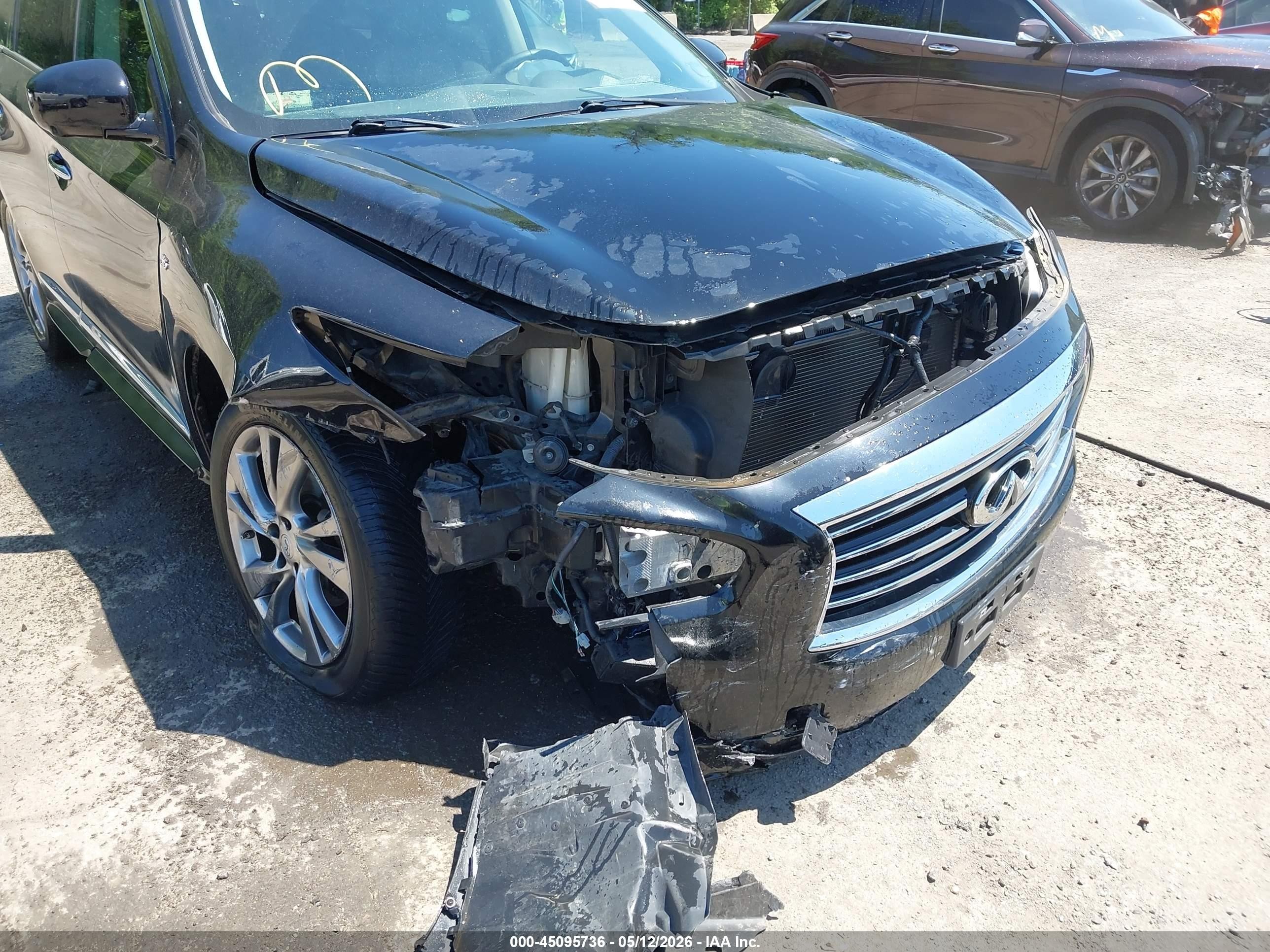 2014 Infiniti Qx60 Black vin: 5N1AL0MM6EC526479