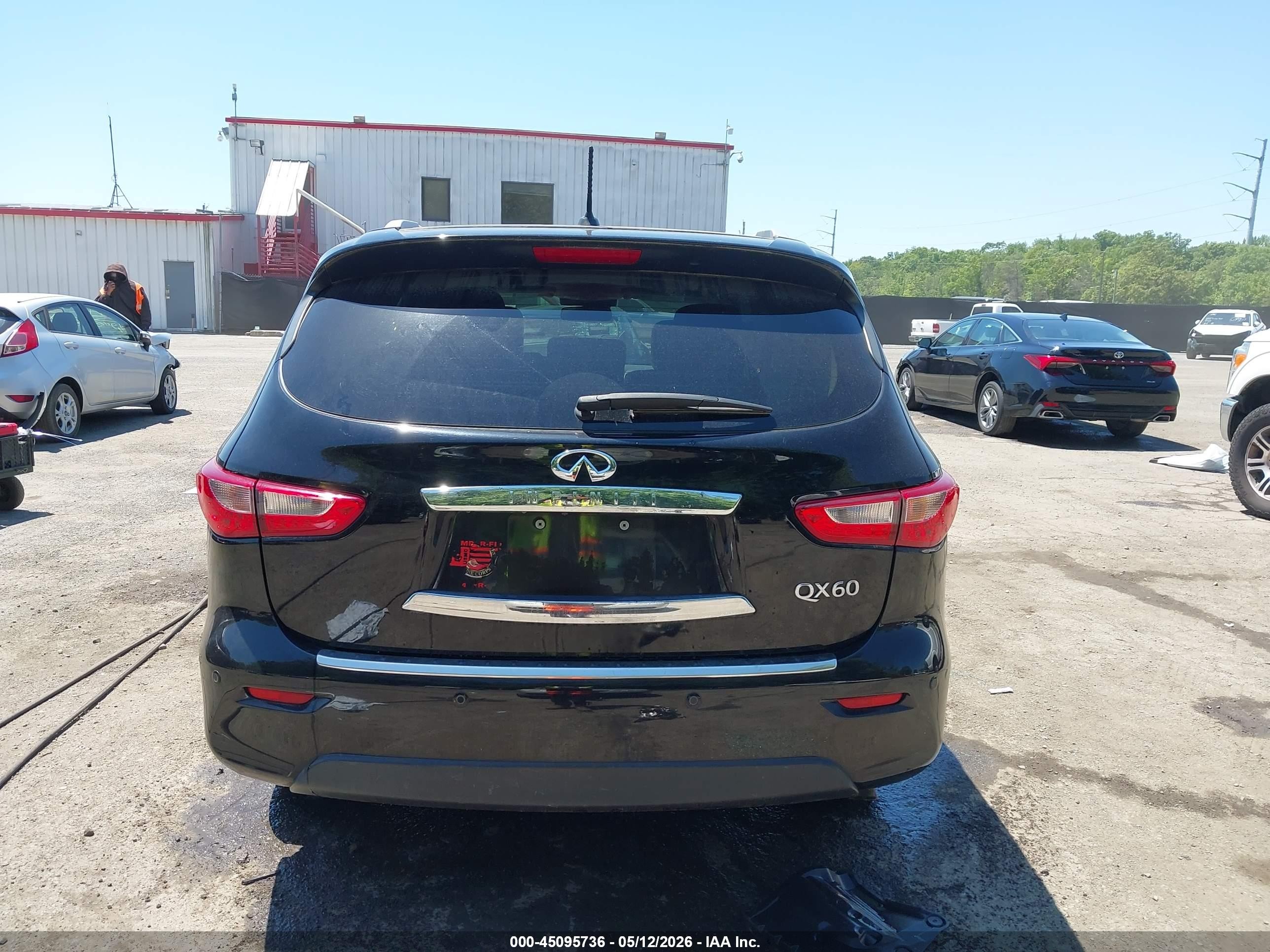 2014 Infiniti Qx60 Black vin: 5N1AL0MM6EC526479