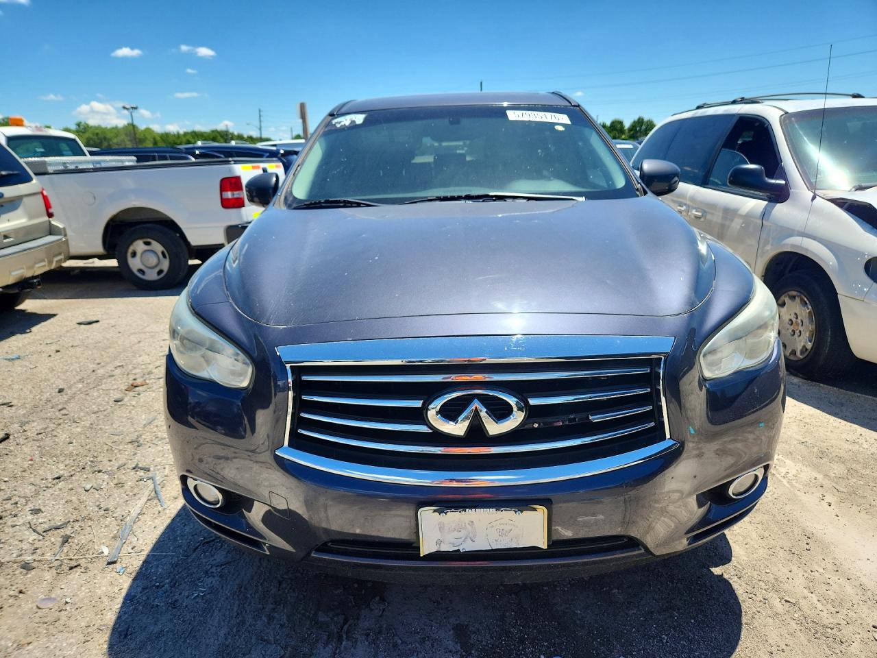 2014 Infiniti Qx60 Base Blue vin: 5N1AL0MM6EC529558