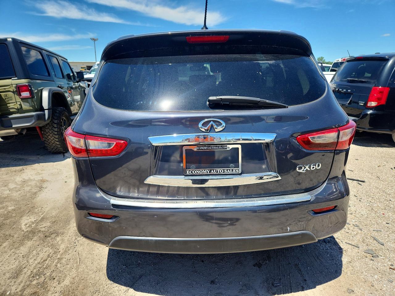 2014 Infiniti Qx60 Base Blue vin: 5N1AL0MM6EC529558
