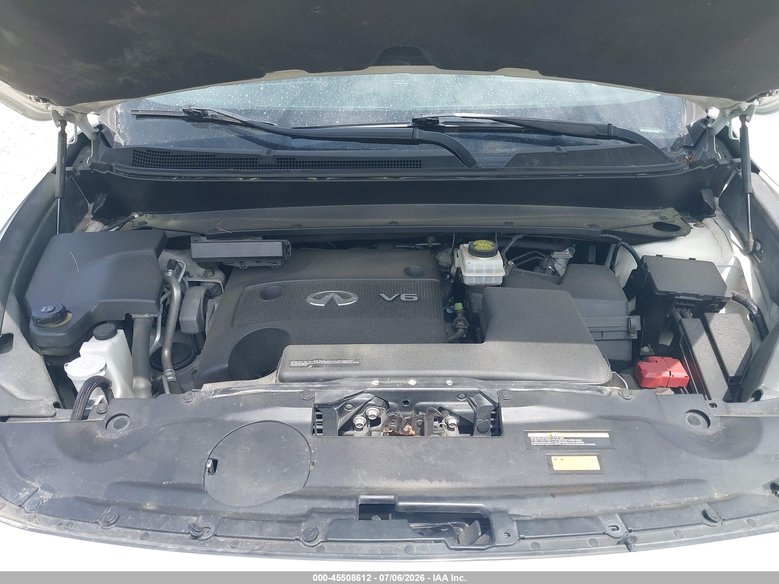 2014 Infiniti Qx60 White vin: 5N1AL0MM6EC532668
