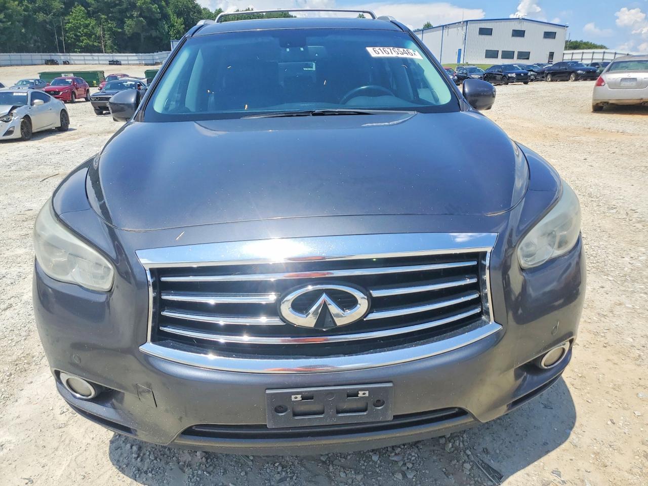 2014 Infiniti Qx60 Base Silver vin: 5N1AL0MM6EC552662