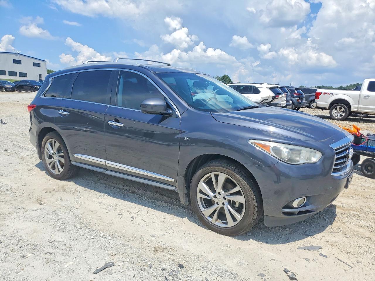 2014 Infiniti Qx60 Base Silver vin: 5N1AL0MM6EC552662