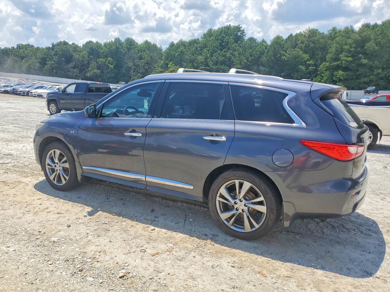 2014 Infiniti Qx60 Base Silver vin: 5N1AL0MM6EC552662