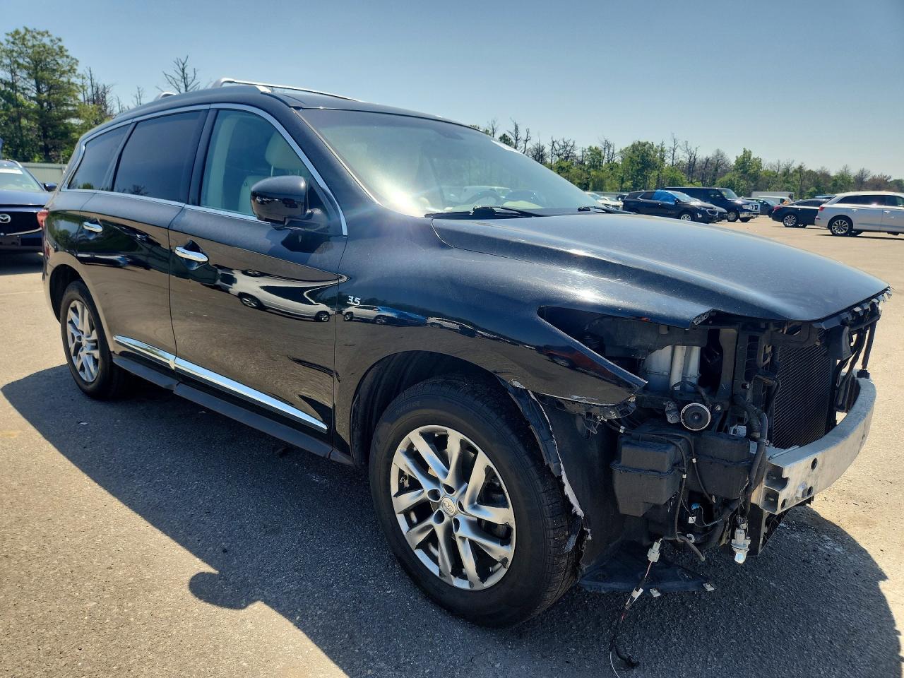 2014 Infiniti Qx60 Base Black vin: 5N1AL0MM6EC553861