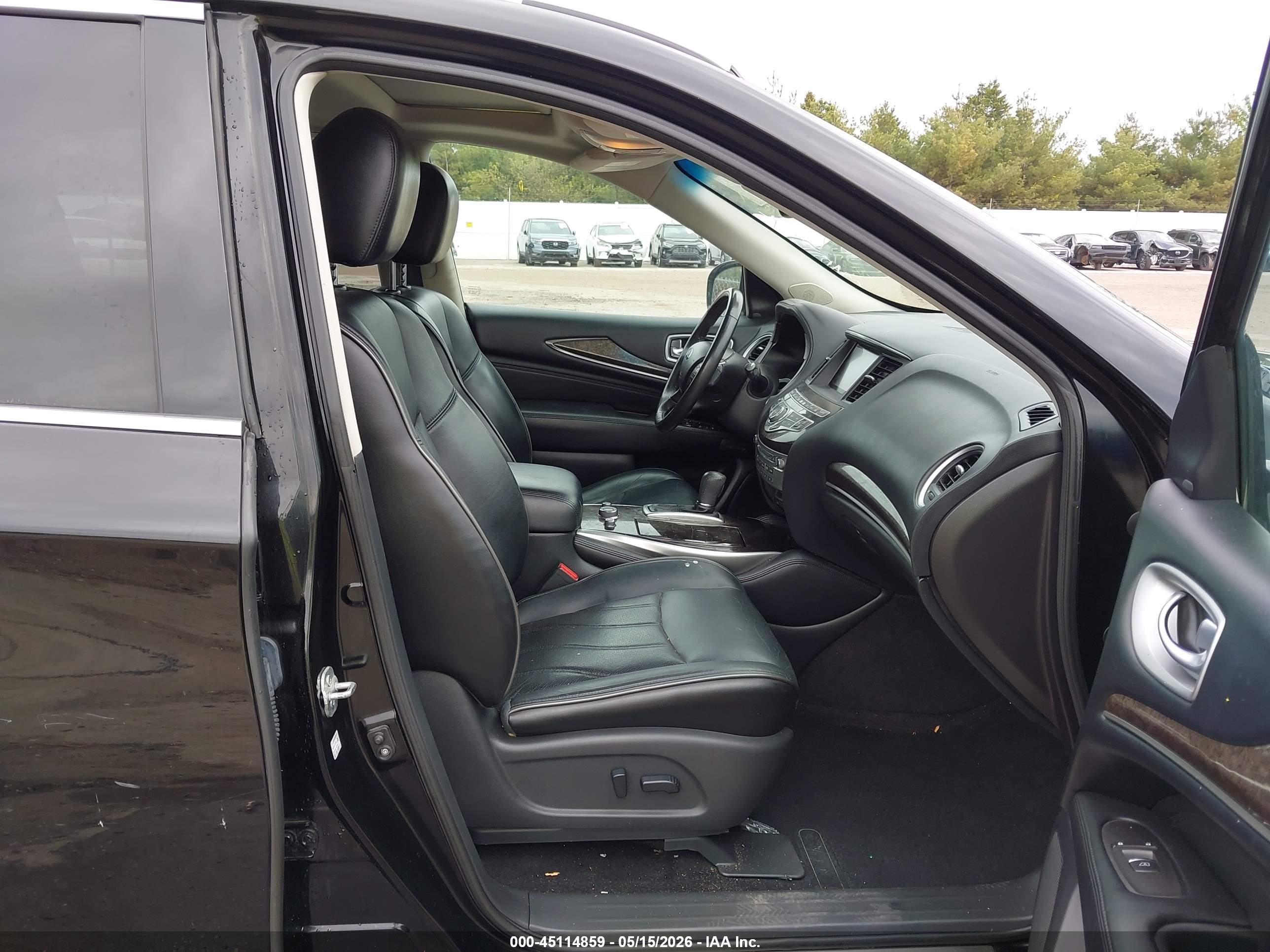 2015 Infiniti Qx60   Black vin: 5N1AL0MM6FC500367