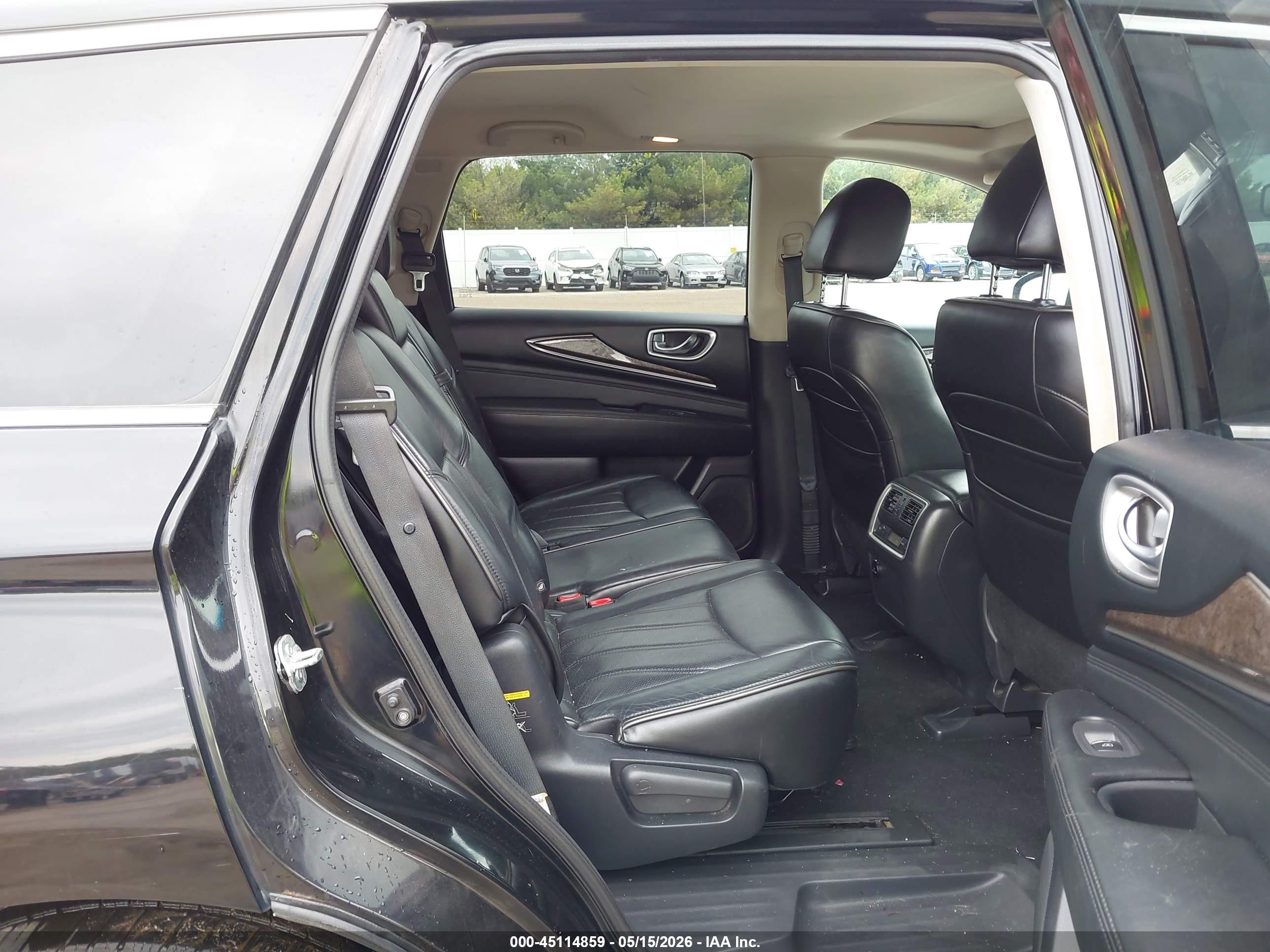 2015 Infiniti Qx60   Black vin: 5N1AL0MM6FC500367