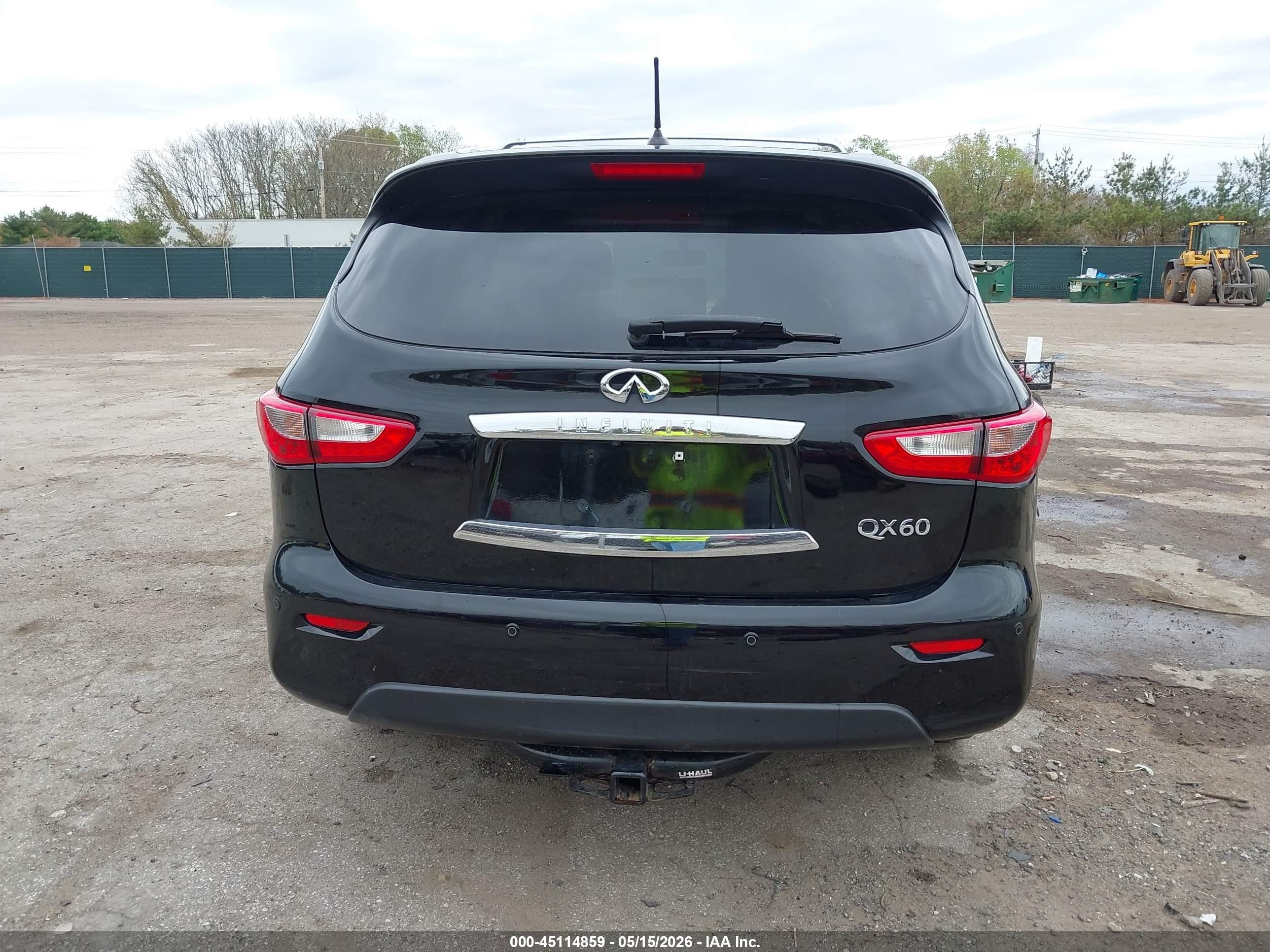 2015 Infiniti Qx60   Black vin: 5N1AL0MM6FC500367