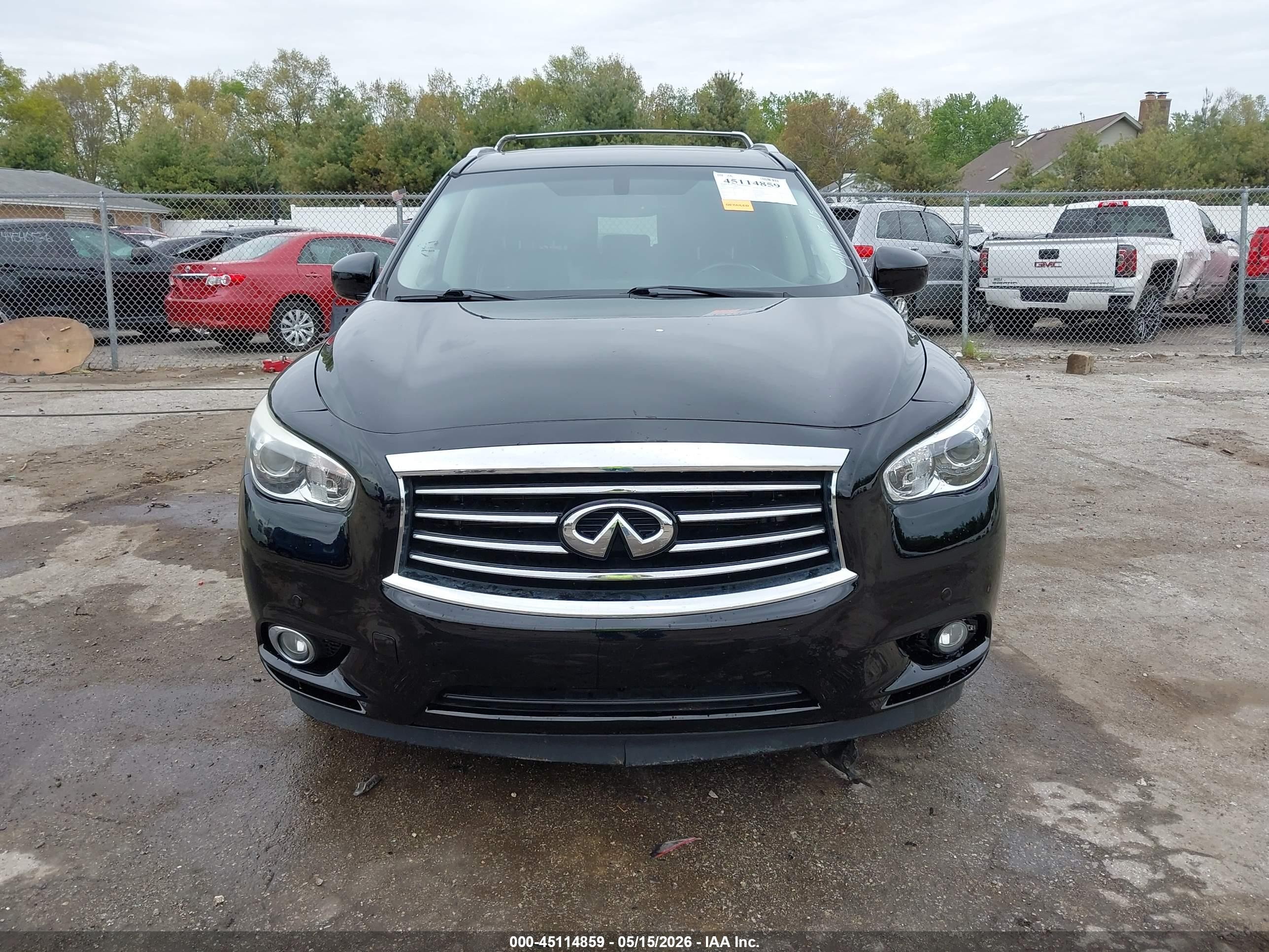 2015 Infiniti Qx60   Black vin: 5N1AL0MM6FC500367