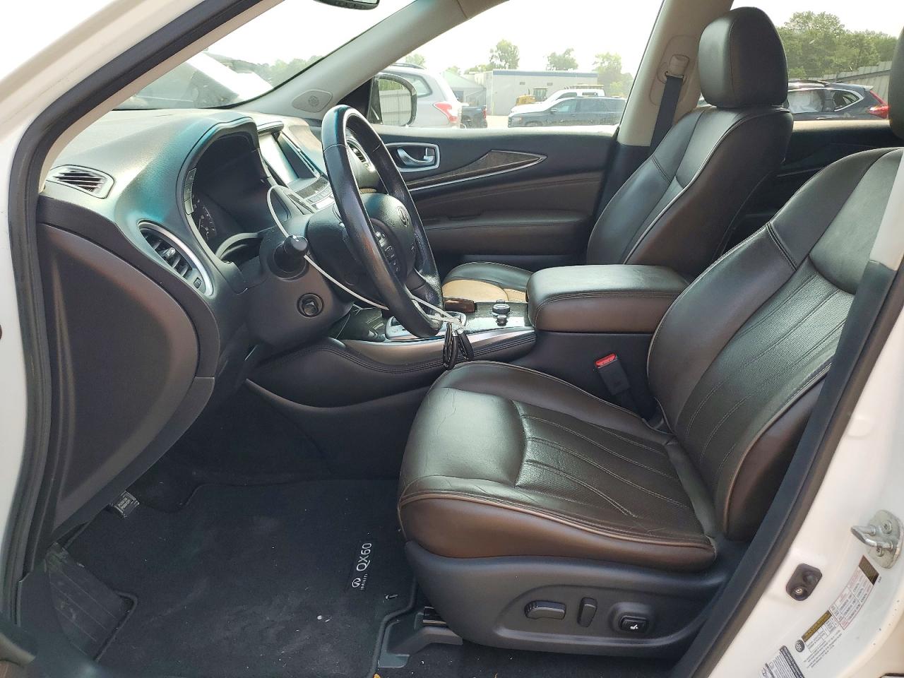2015 Infiniti Qx60 Base White vin: 5N1AL0MM6FC500661